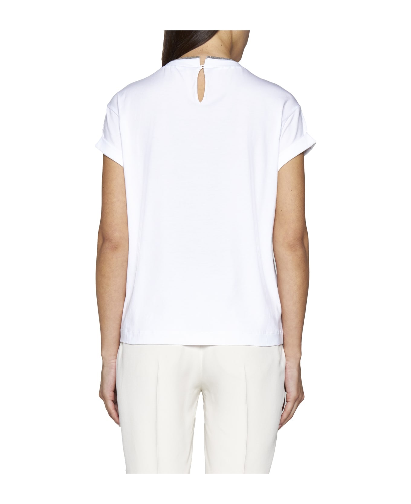 Round Neck Plain T-shirt - 4