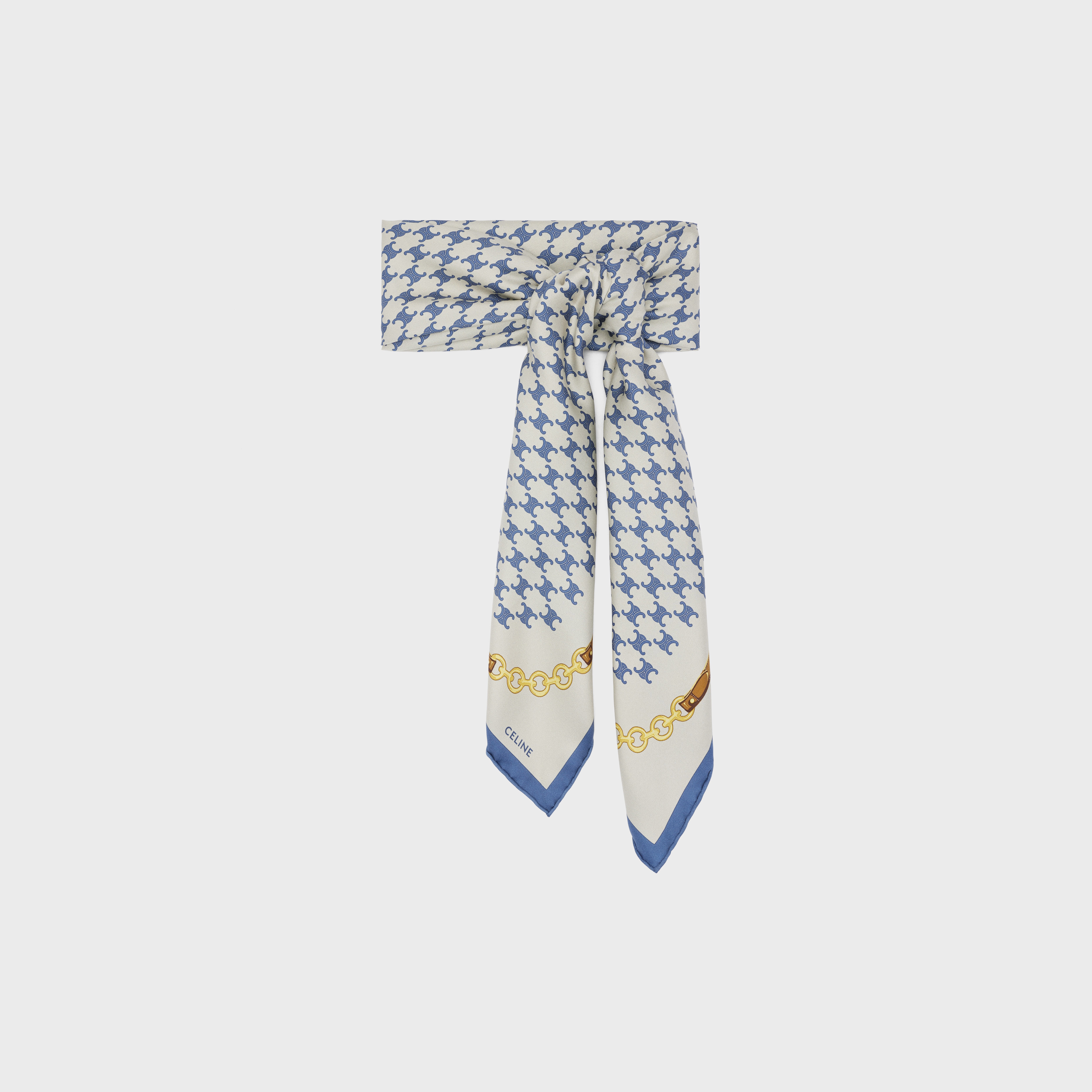 HERITAGE SILK TWILL SQUARE SCARF - 3