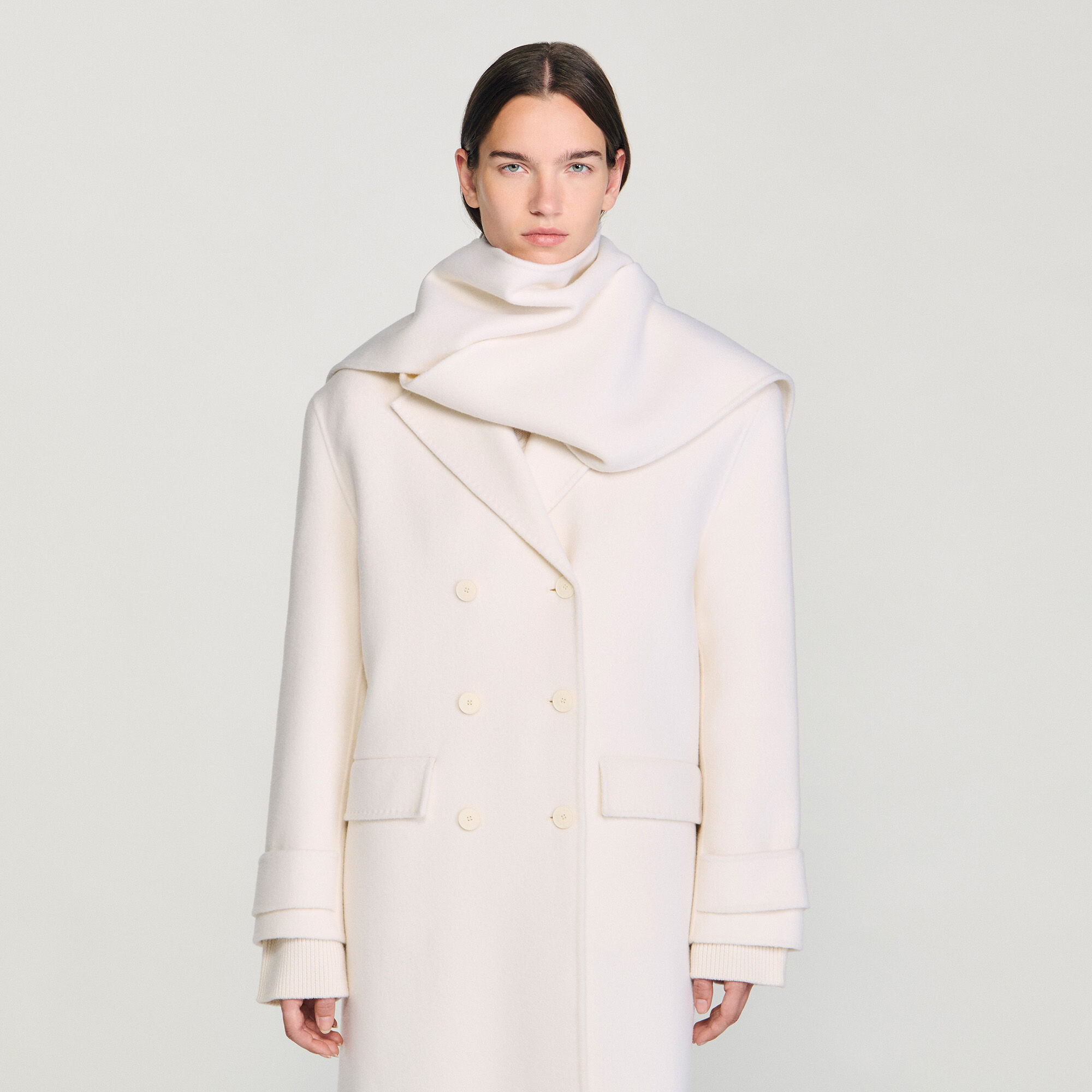 OVERSIZED WOOL COAT - 4