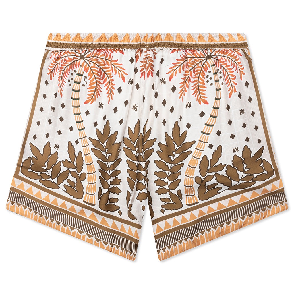 PALM TREE SHORT - COPPER BROWN - 2