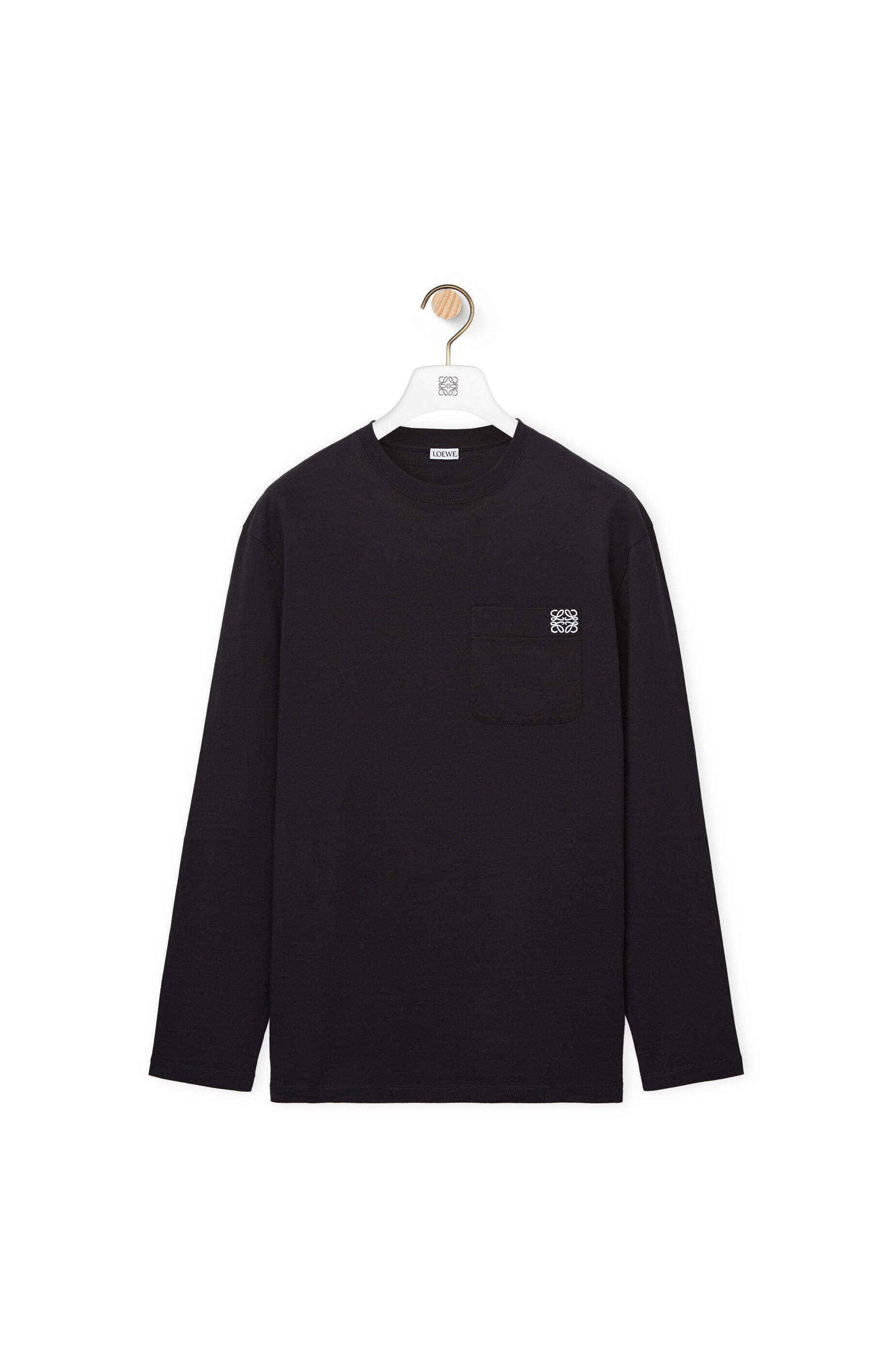 Anagram long sleeve T-shirt in cotton - 1