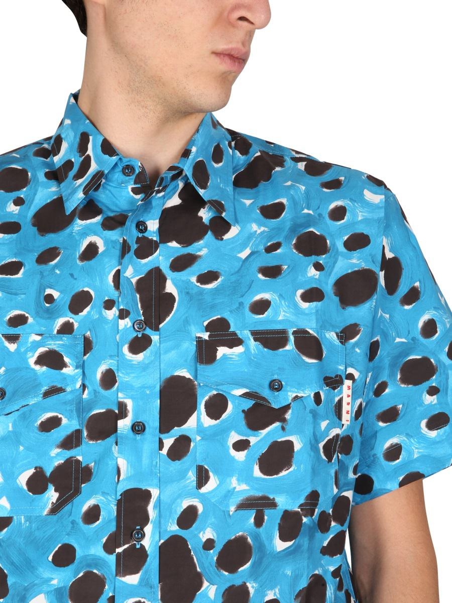 Tシャツ・カットソー MARNI FW22 \"POP DOTS\" PRINT SHIRT (CUMU0254A0_UTC182PDB44) Marni MARNI 