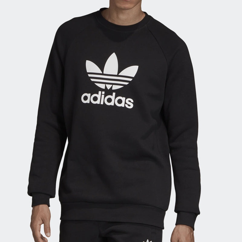 adidas originals Trf Flc Crew Sports Pullover Black EH6513 - 3