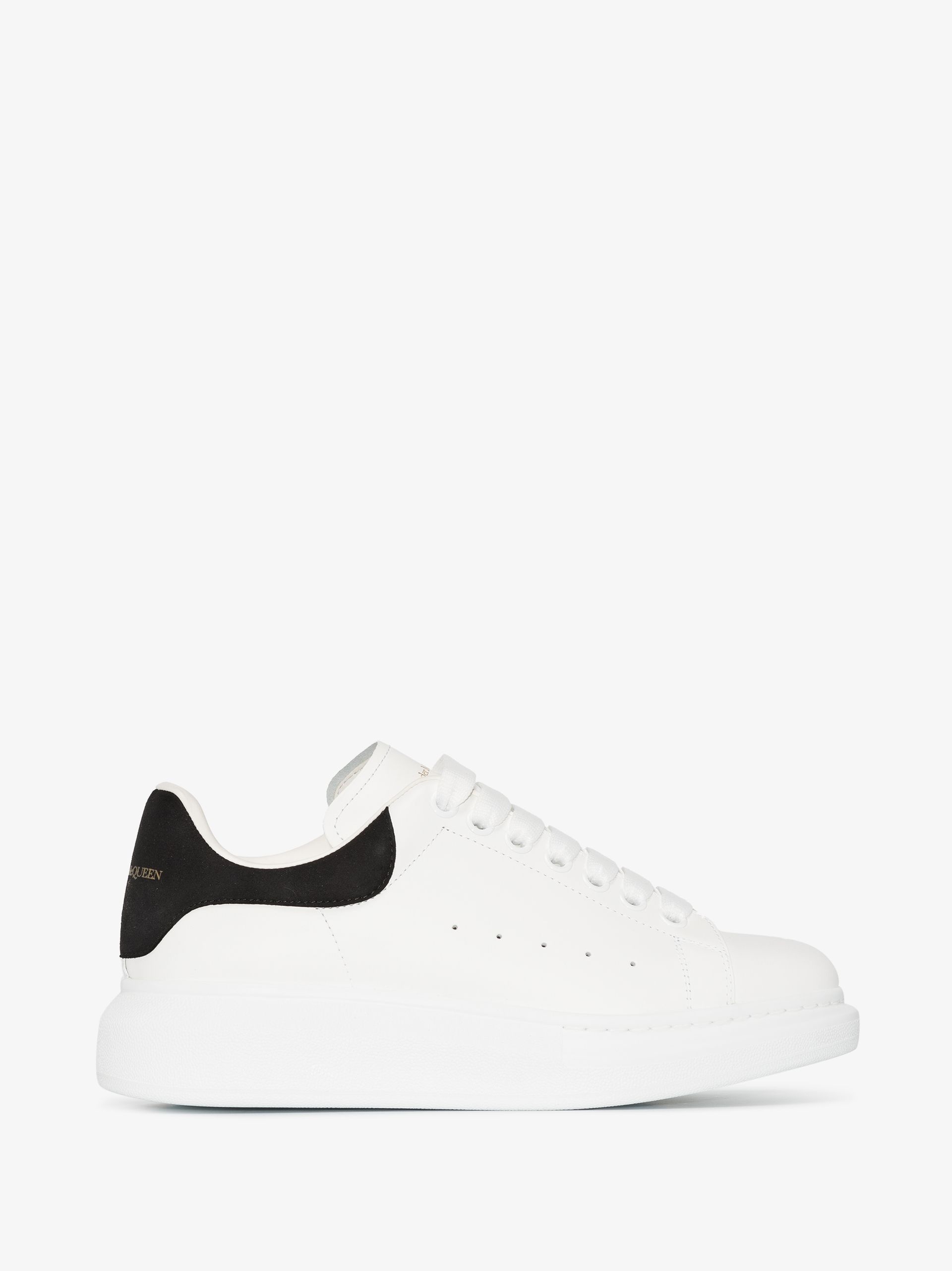 white and black Oversized sneakers - 1