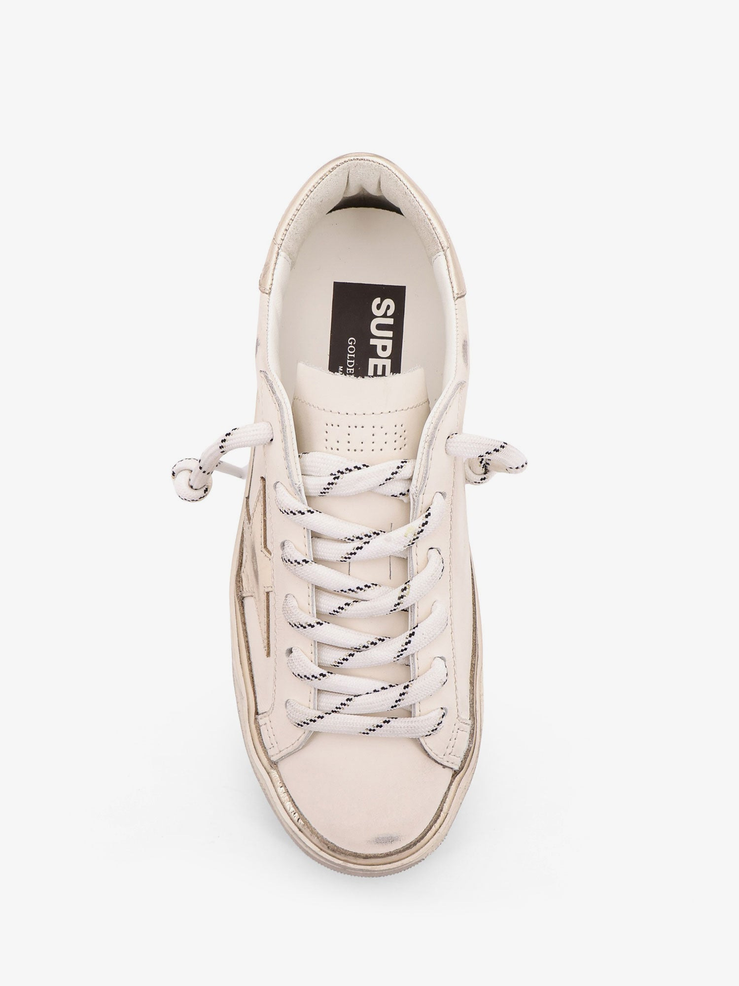 Super-Star Classic With List Low-Top Leather Sneakers With Used Effect - 5