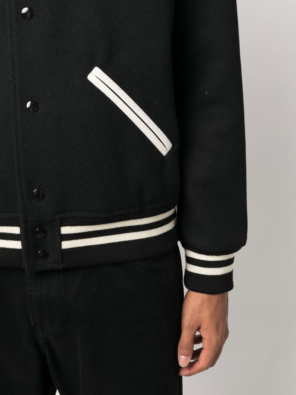 Saint Laurent  Coats Black - 5