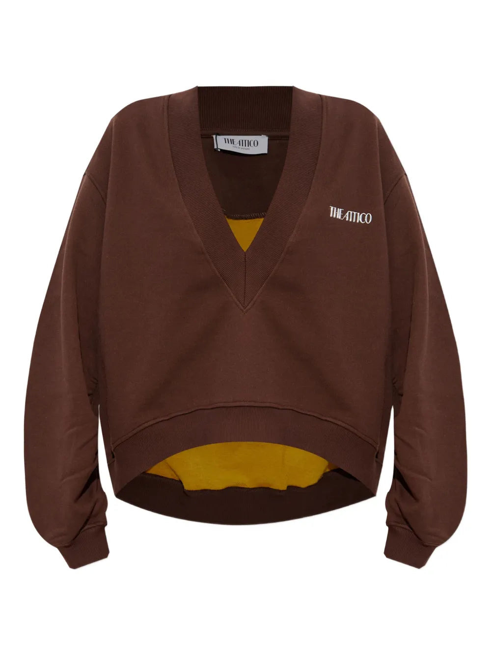 The Attico Women V-Neck Sweatshirt - 1