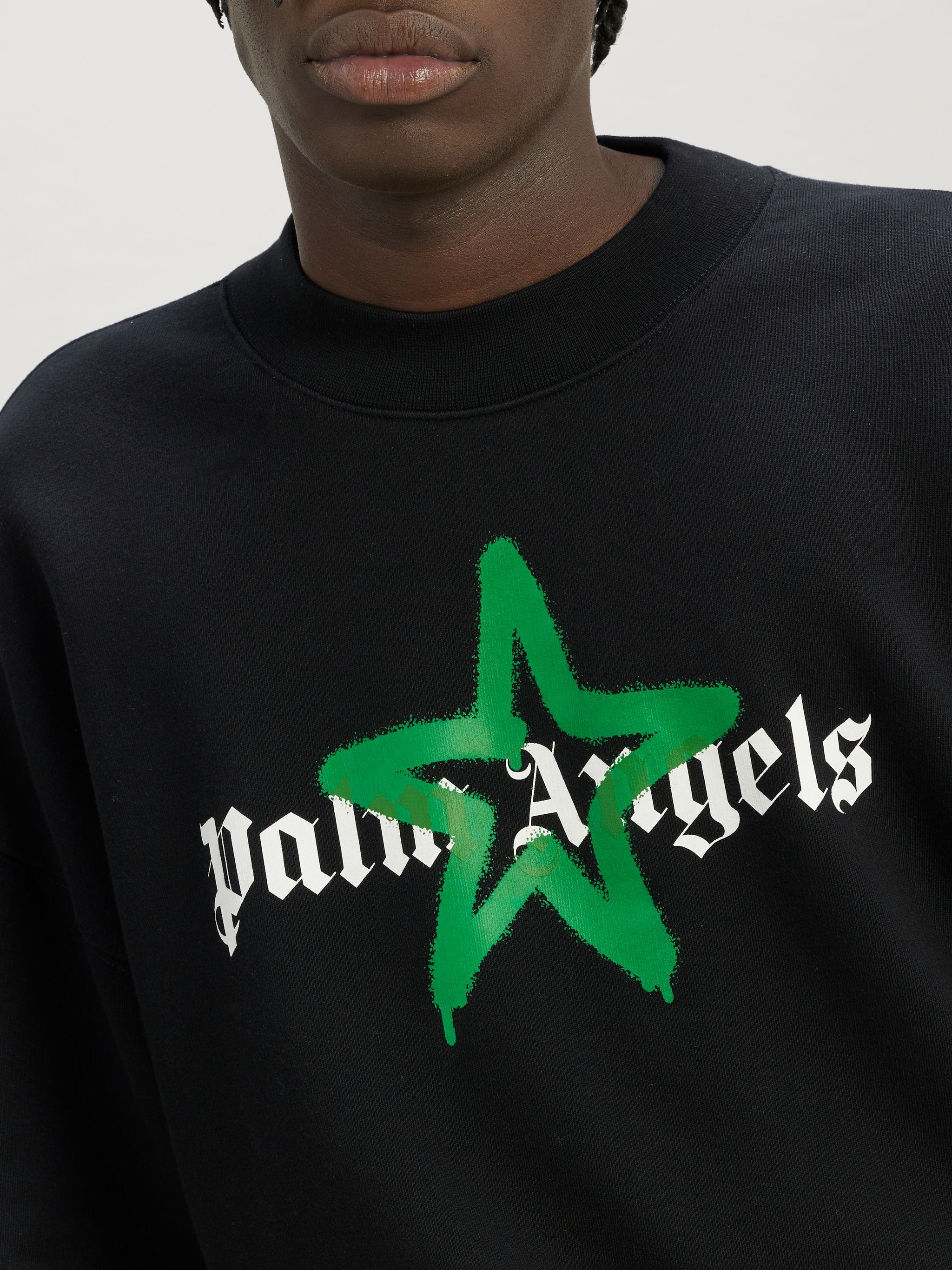 Star Sprayed Crewneck - 6