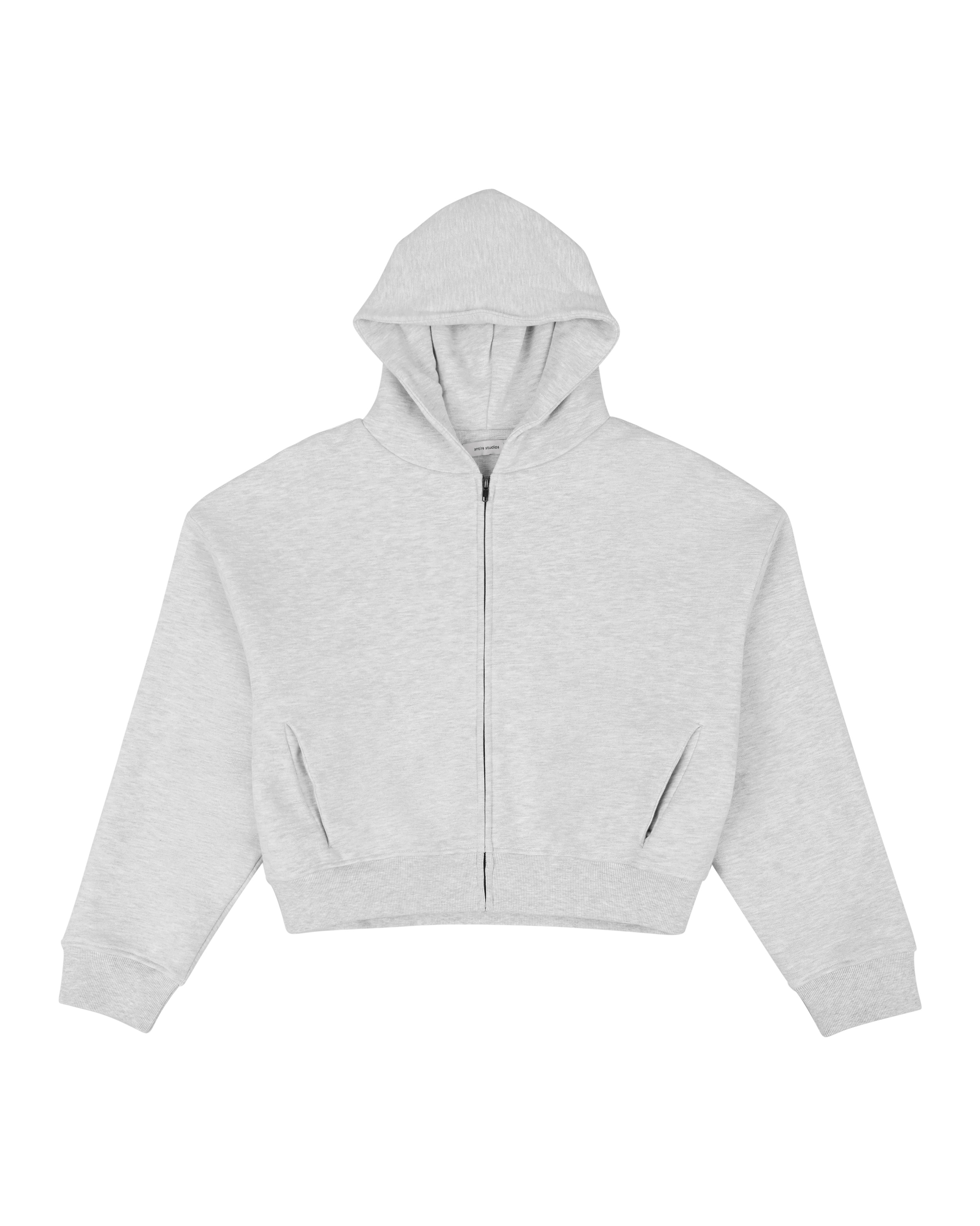 THERMAL HOOD HEATHER GREY - 5
