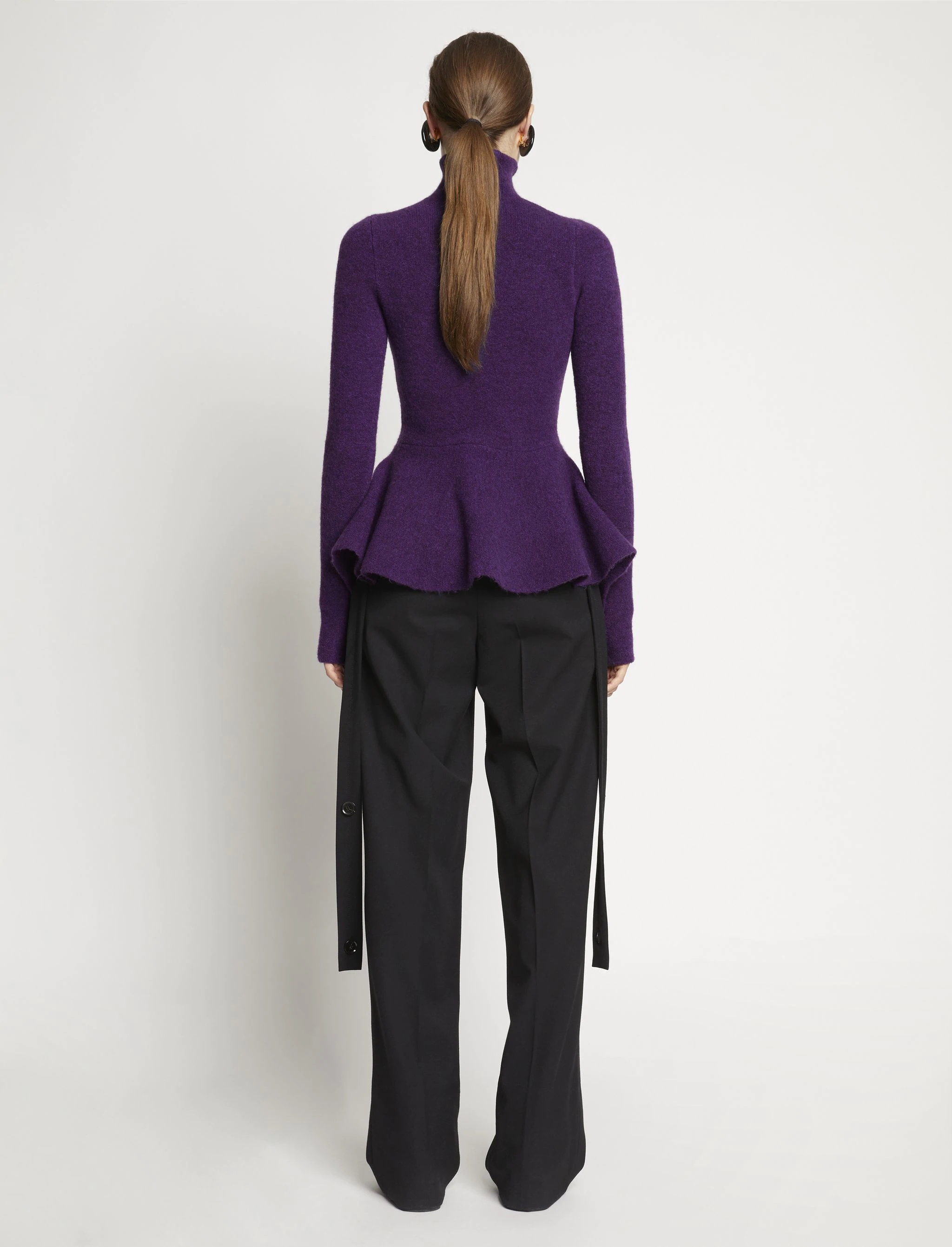 Midweight Wool Turtleneck Sweater - 5
