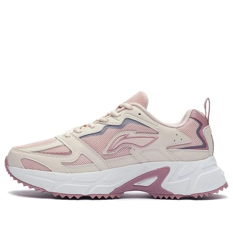 (WMNS) Li-Ning Running Shoes 'Rose Pink White' ARLQ004-6 - 1