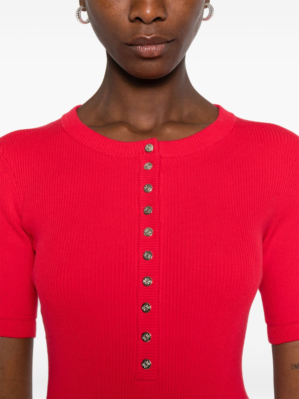 ribbed-knit cardigan - 5