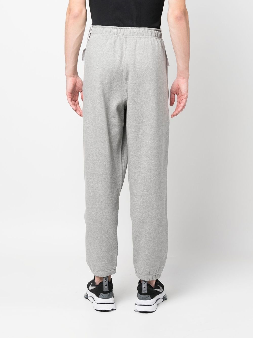 Swoosh logo-embroidery track pants - 4