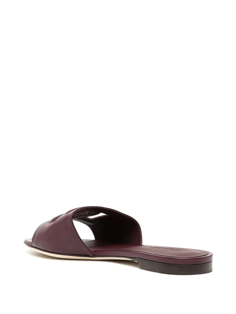 logo cut-out sandals 3
