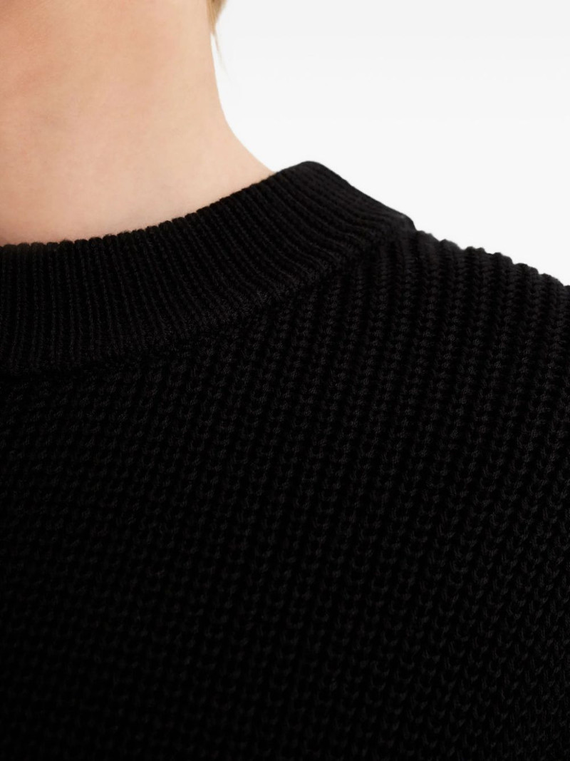 round-neck ribbed sweater 5