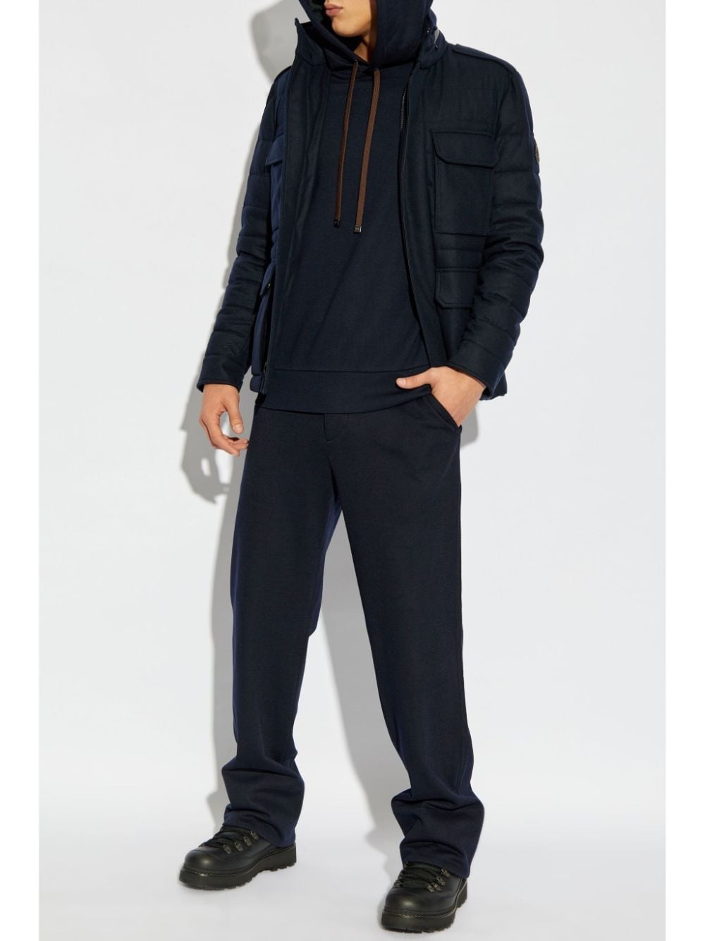 drawstring track pants - 2
