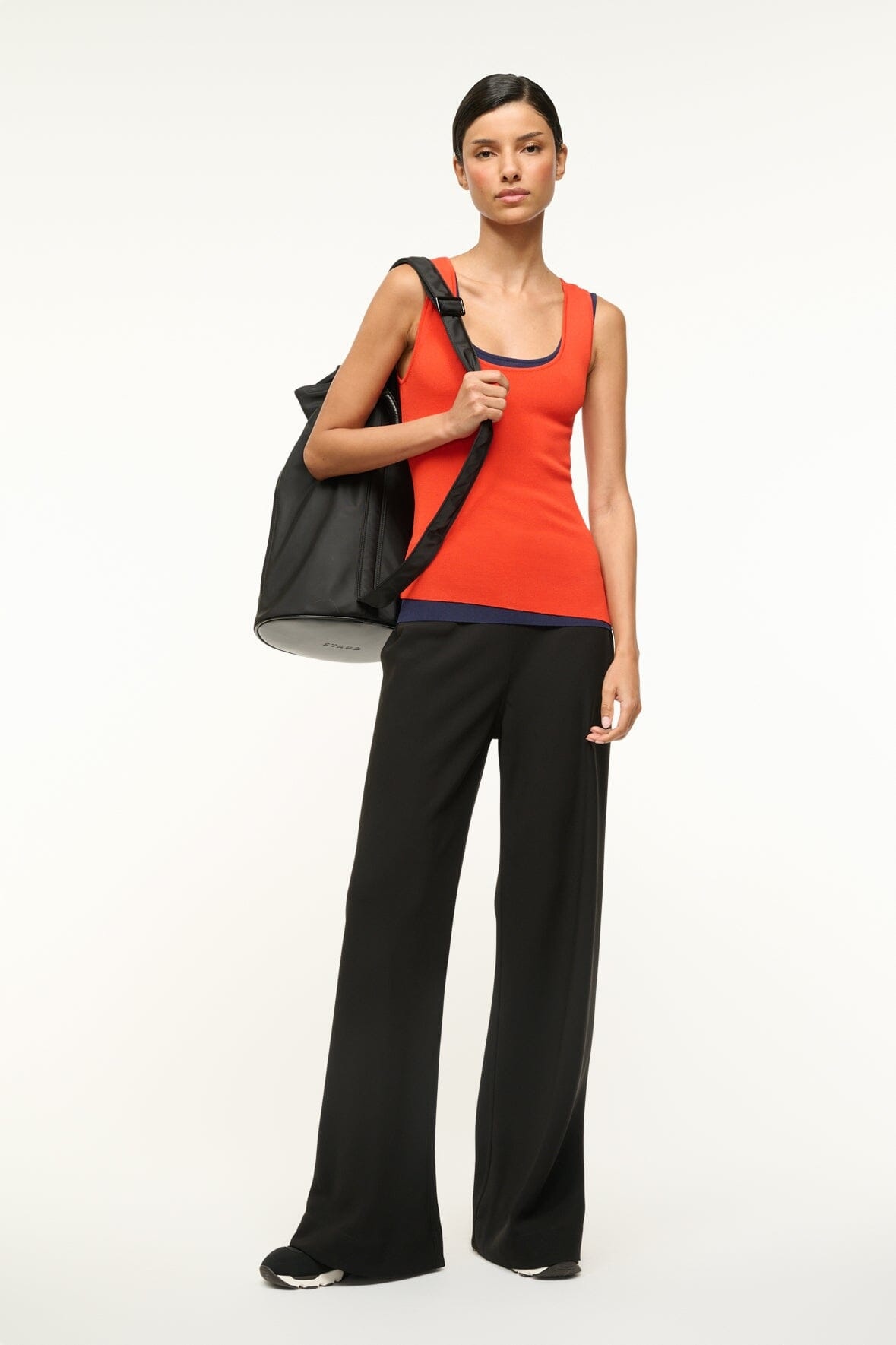 STAUD HERMOSA TANK CAYENNE NAVY - 5