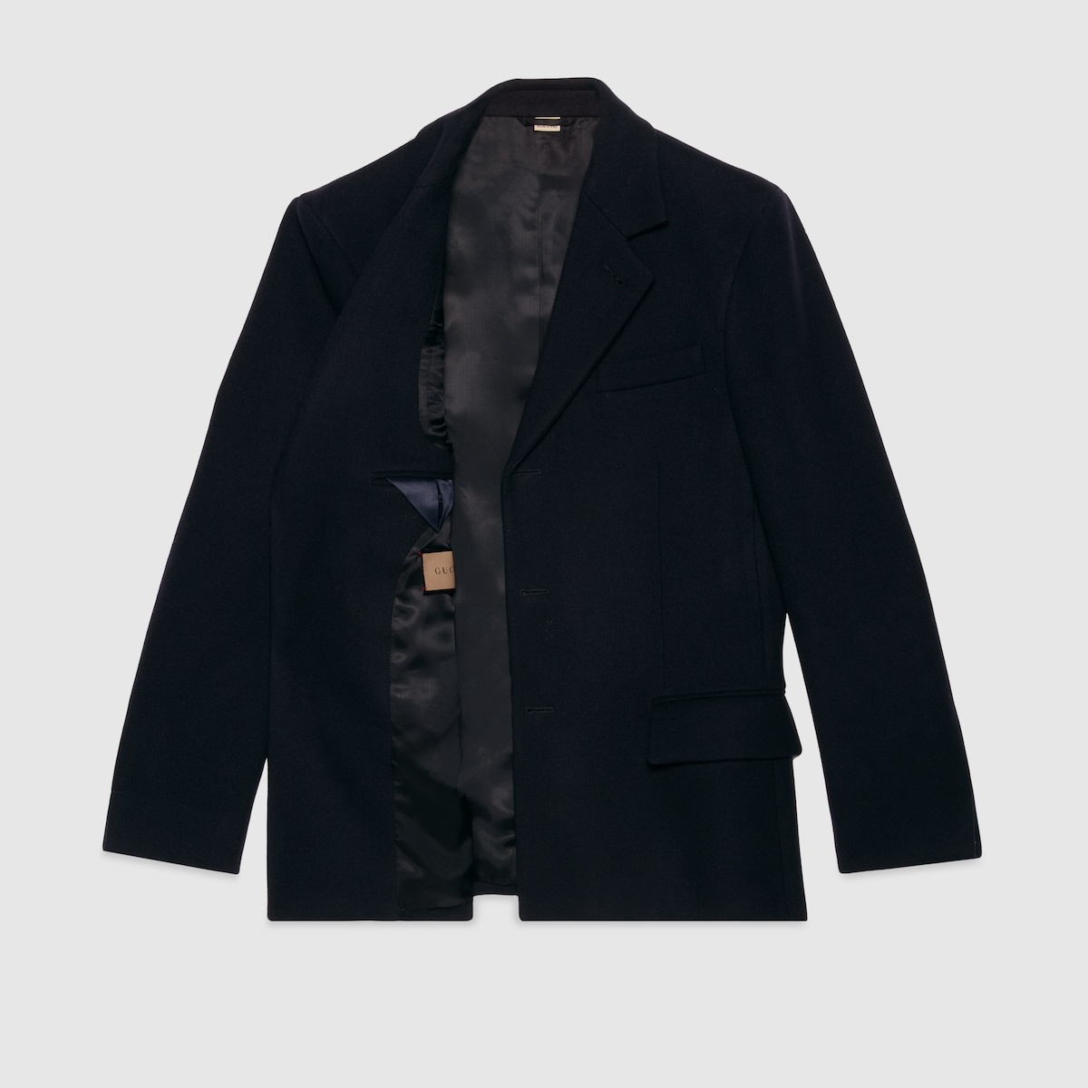 GUCCI(グッチ) / ピーコート/46/ウール/ブラック// | 古着の販売