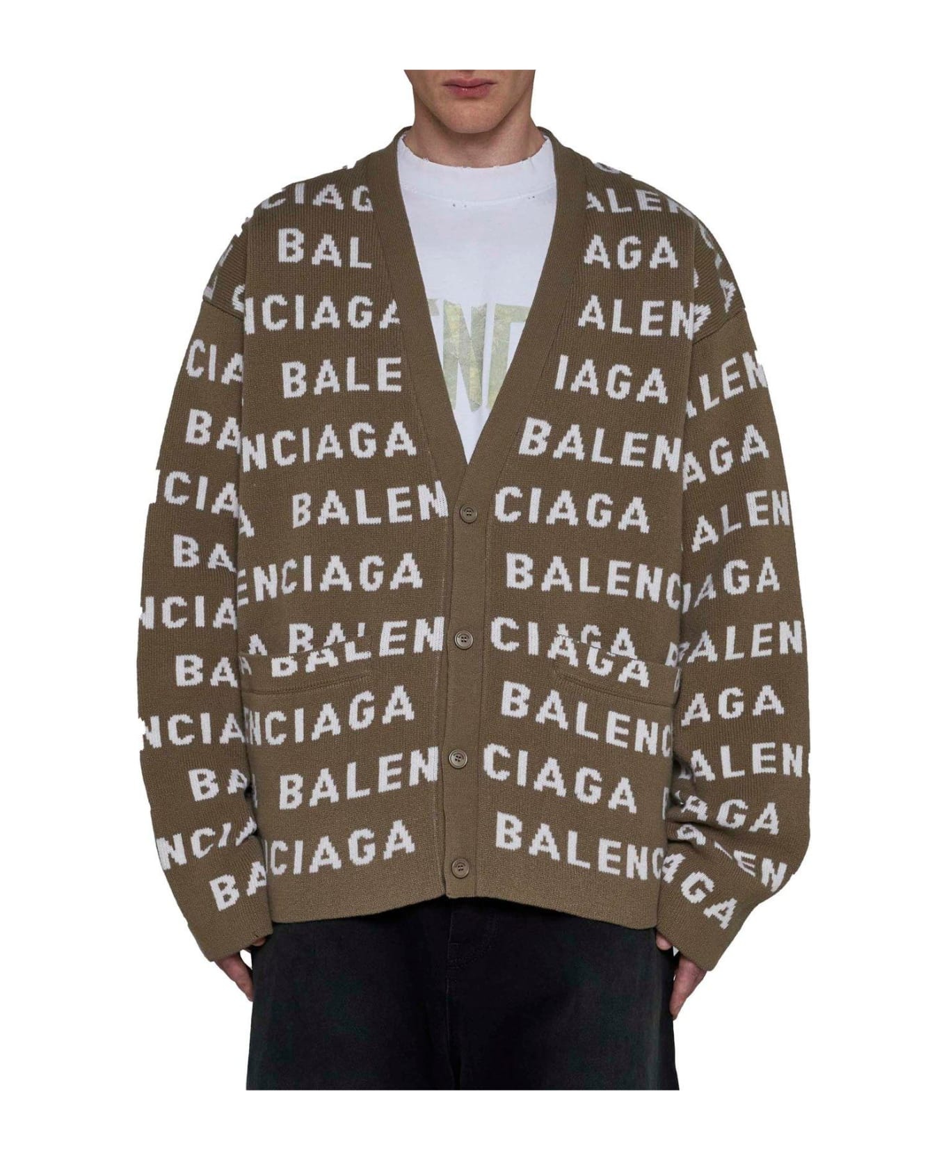 Logo Wool Cardigan - 2