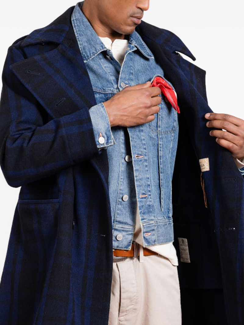 FORTELA Winston double-breasted coat outlook