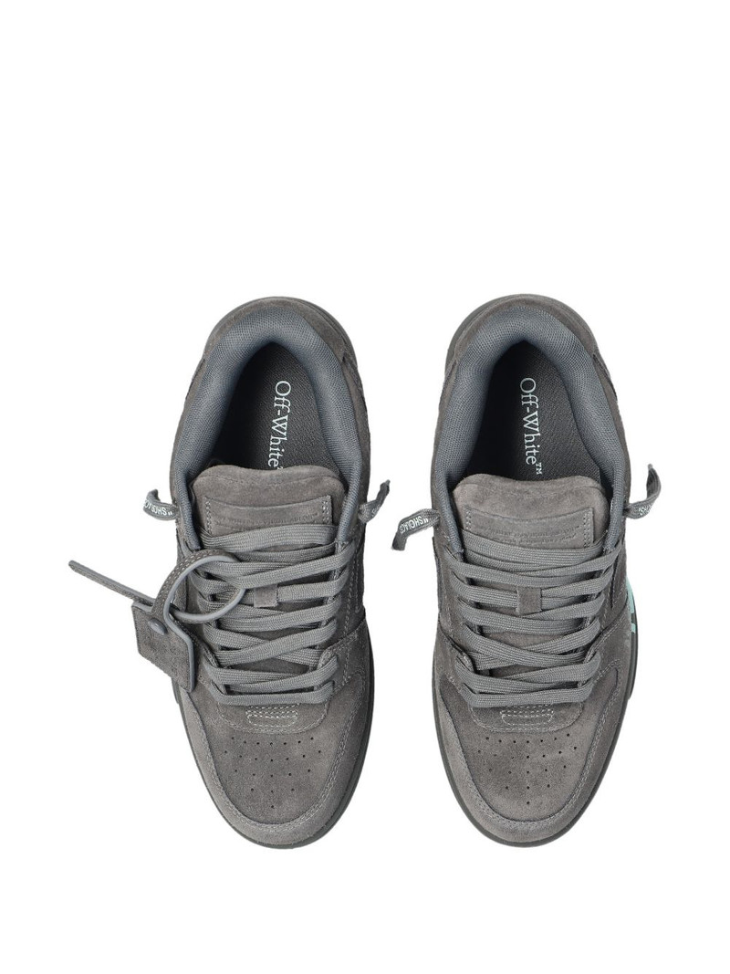Out Of Office "For Walking" suede lace-up sneakers 4