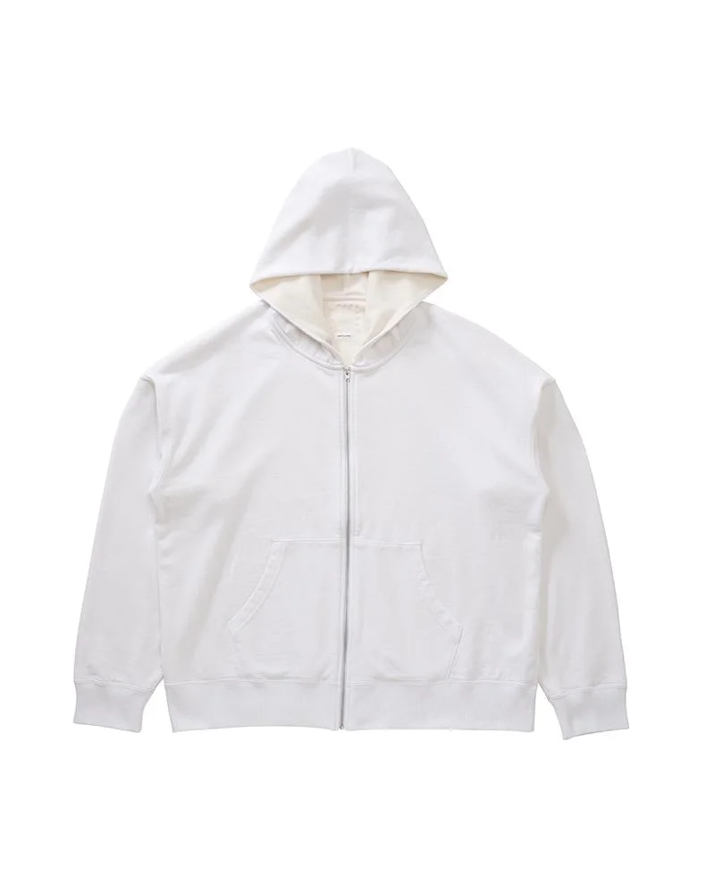 JUMBO SB DUAL HOODIE F.Z. WHITE - 1