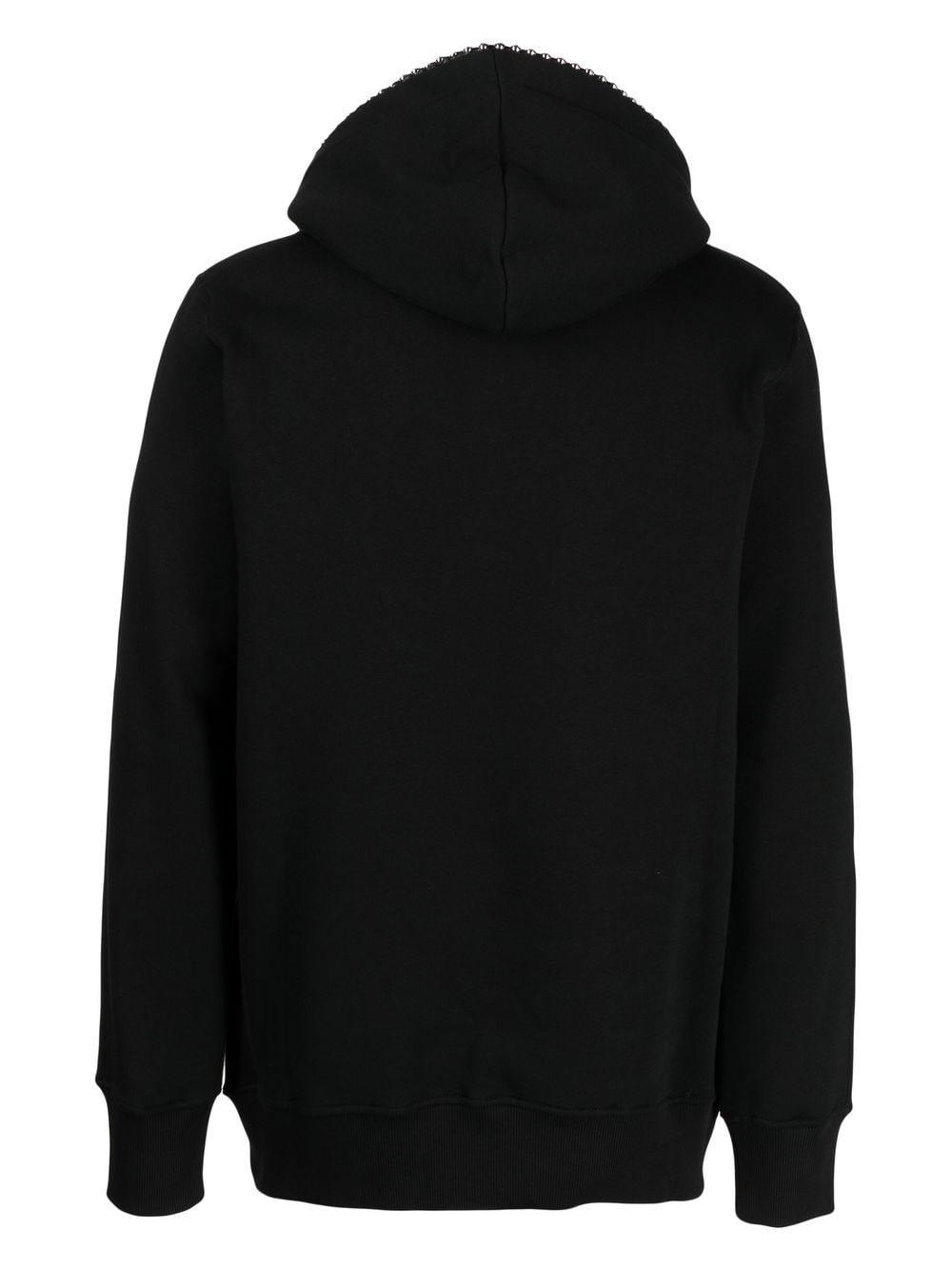 studded logo-print hoodie - 2