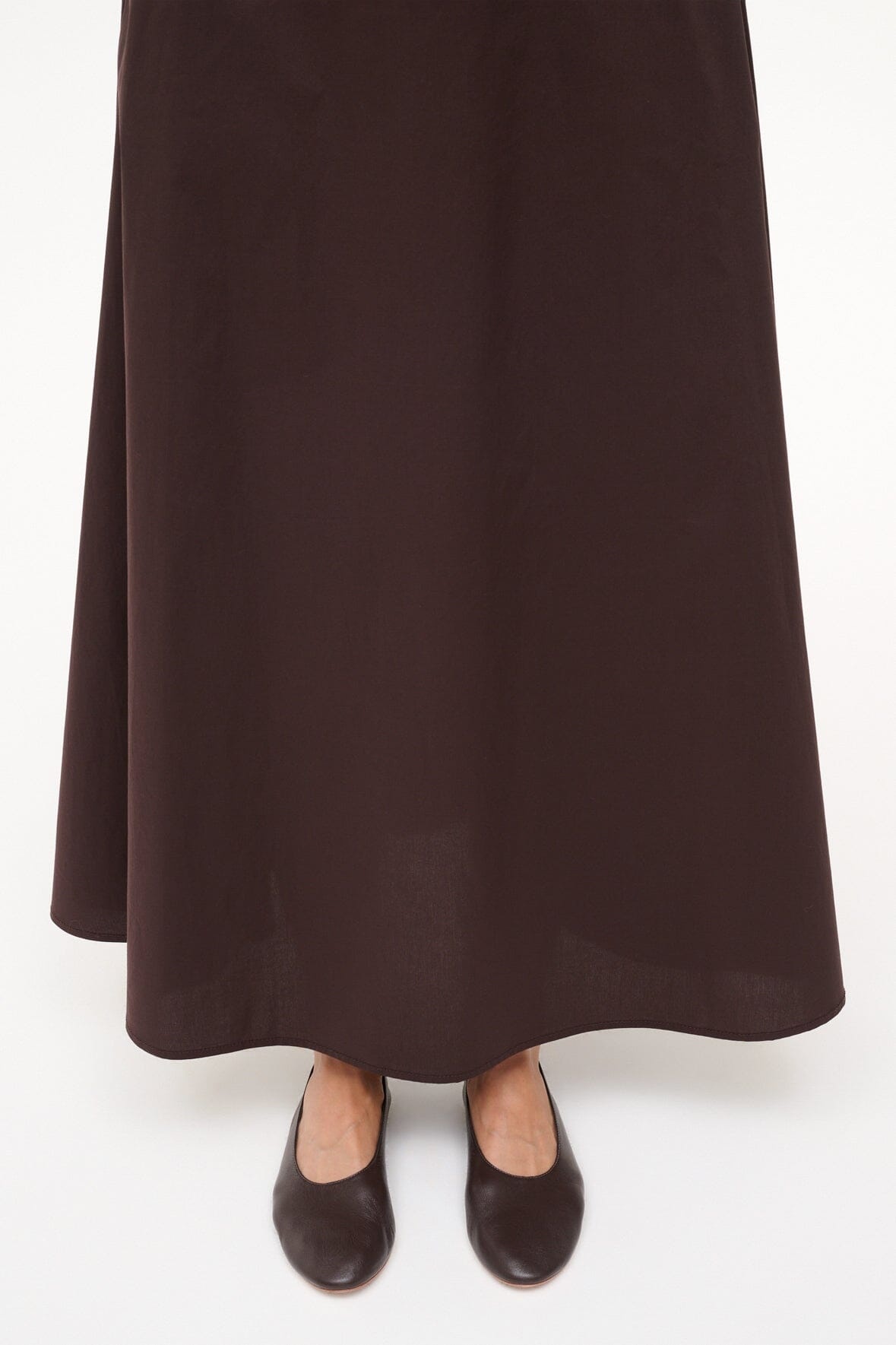 STAUD ALBA BALLET FLAT ESPRESSO - 4