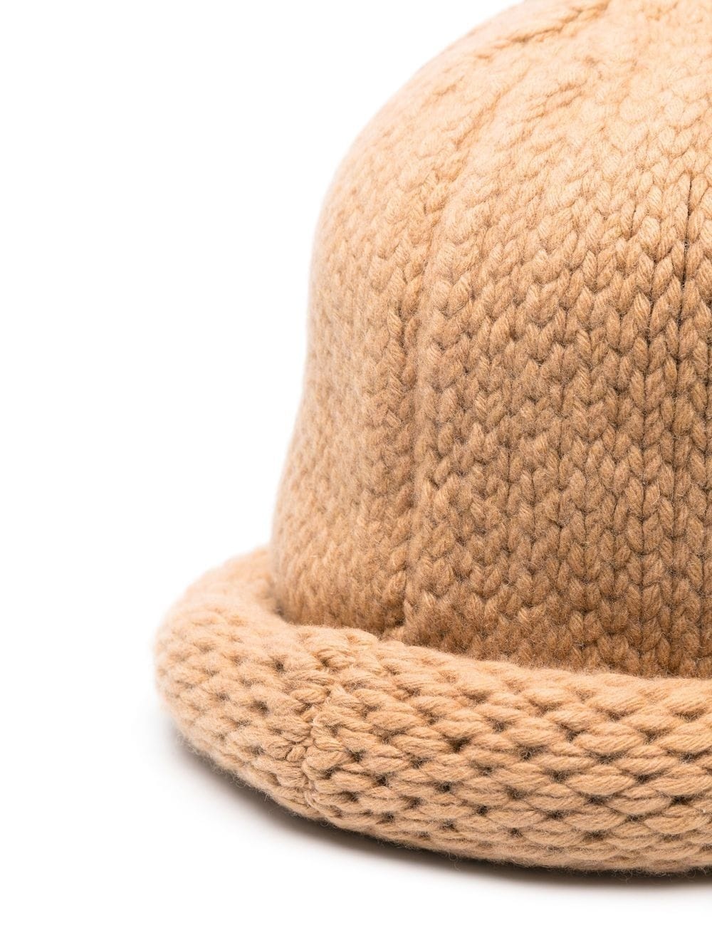 chunky-knit wool hat - 2