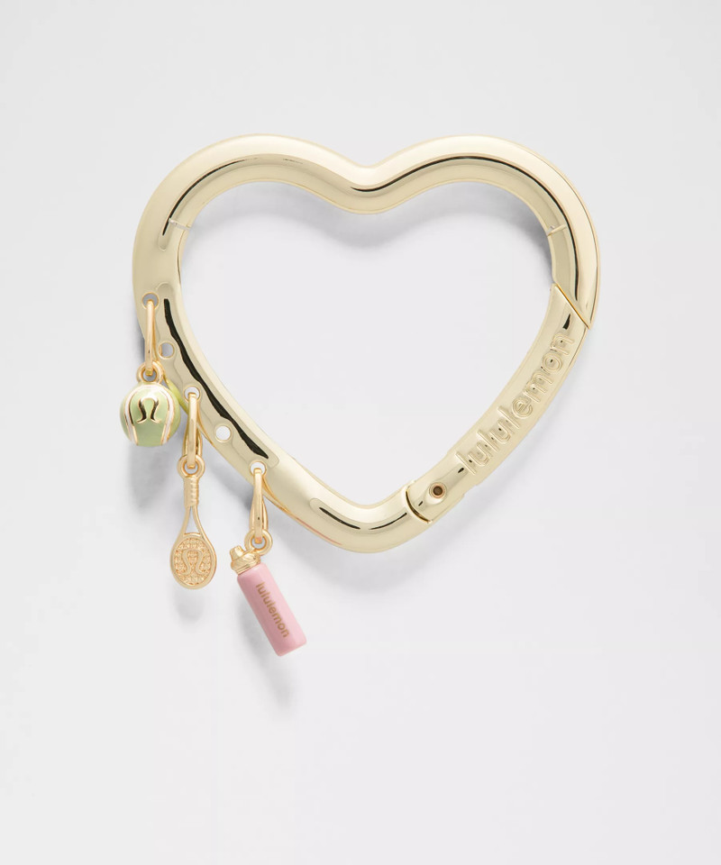 Charm Heart Keyring 1