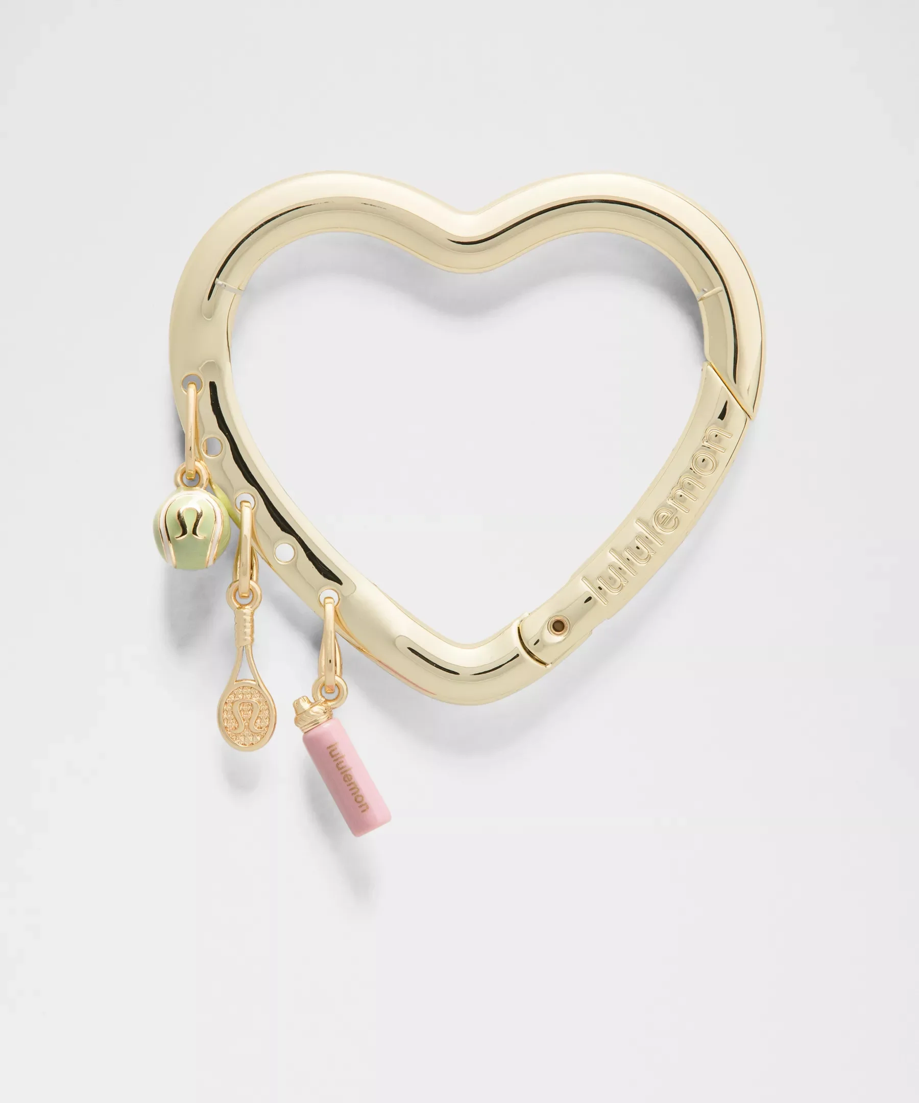 Charm Heart Keyring - 1
