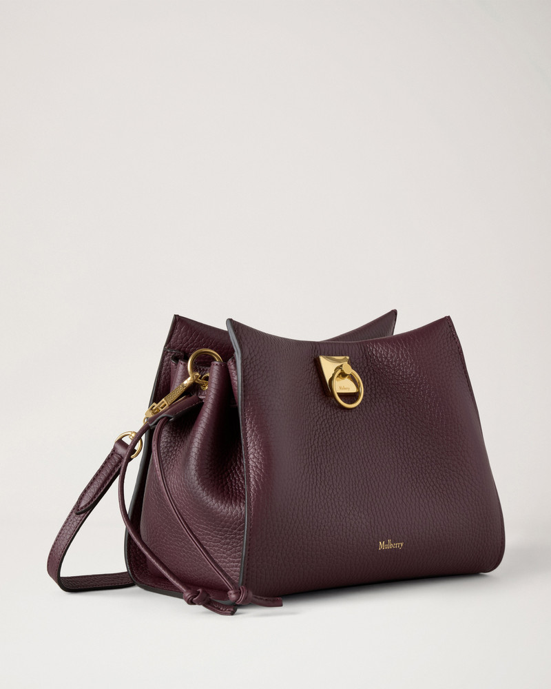 Small Iris Black Cherry Heavy Grain 3