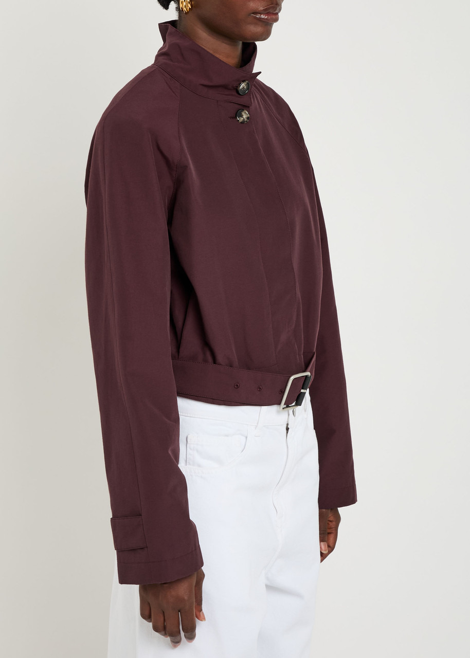 Loewe Belted Cotton-blend Poplin Trench Jacket - 2