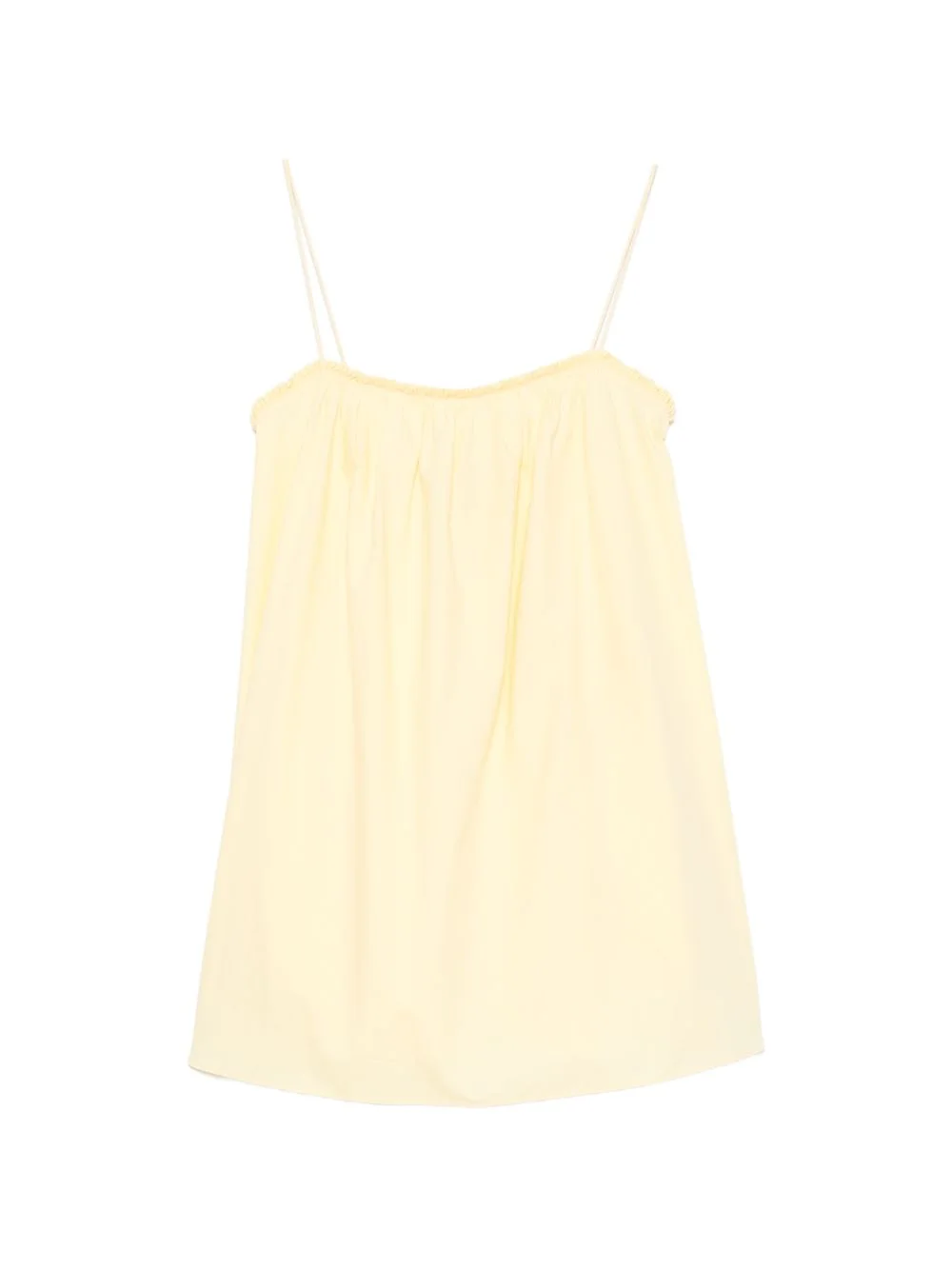 frill-trim mini dress - 1