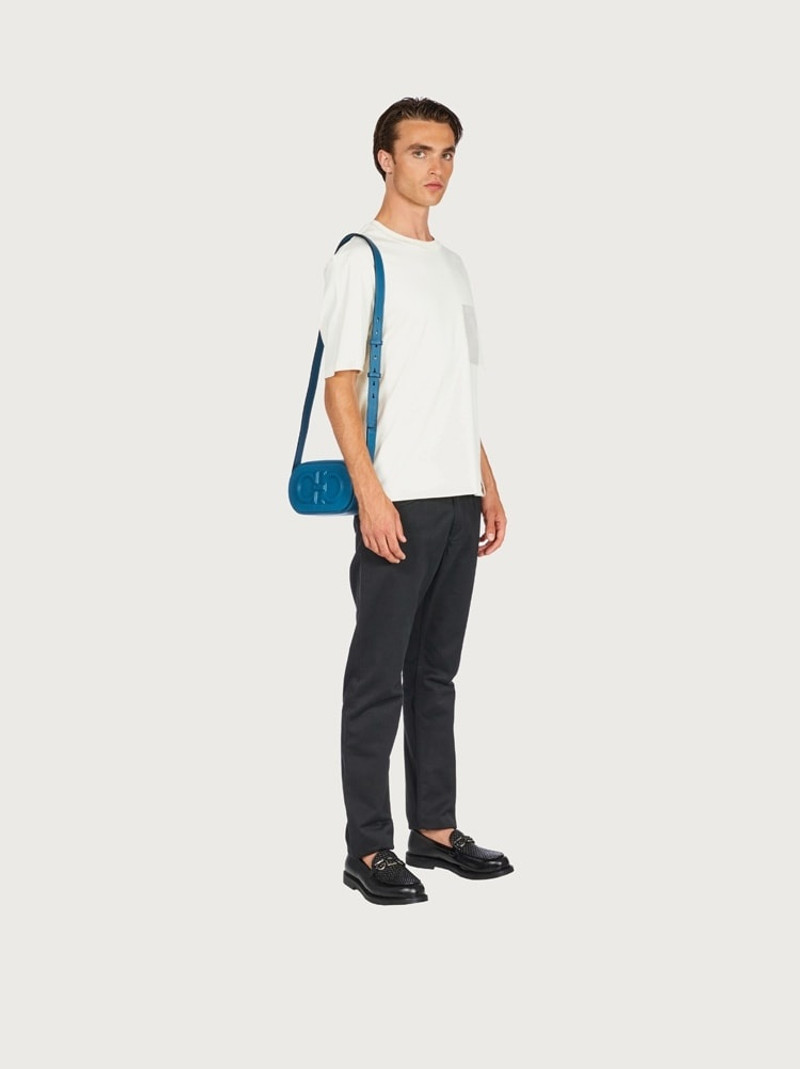 FERRAGAMO DOUBLE GANCIO CROSS BODY BAG outlook