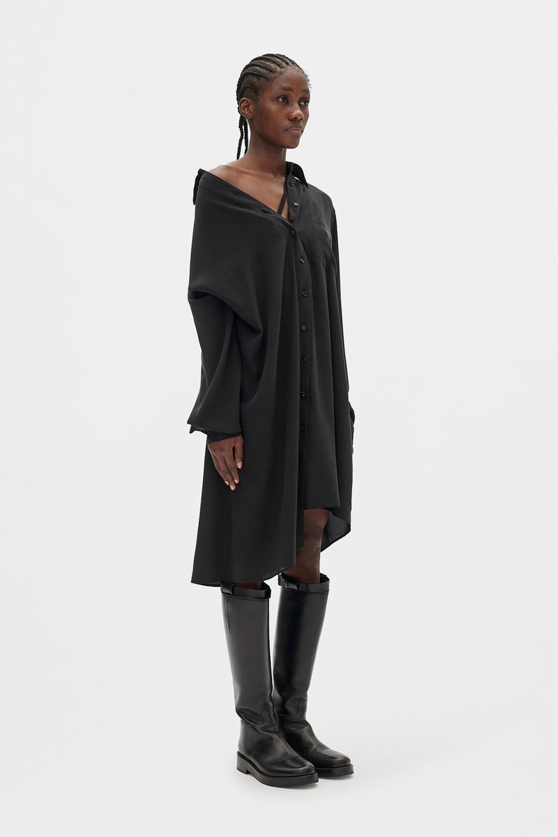 Halina Drop Shoulder Shirt Dress 4