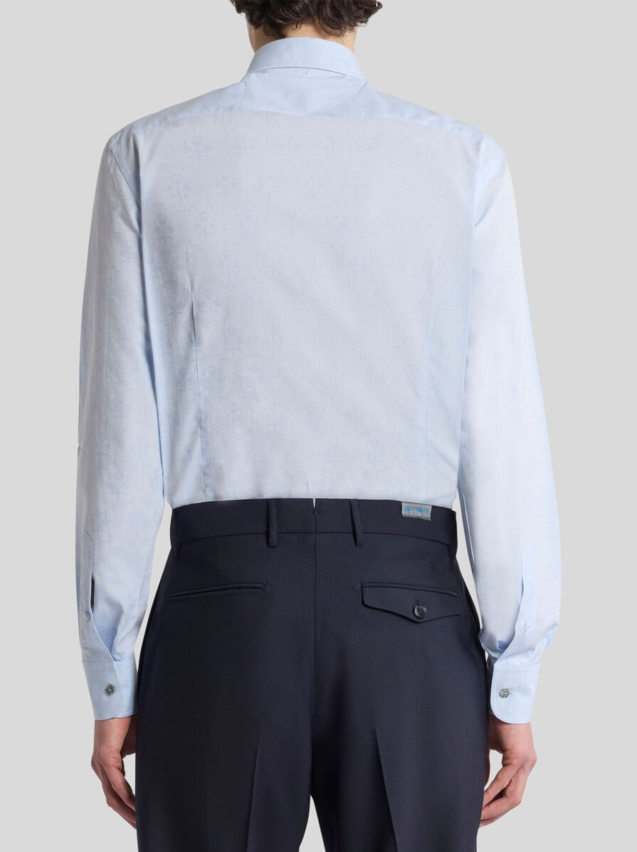 COTTON JACQUARD SHIRT - 4