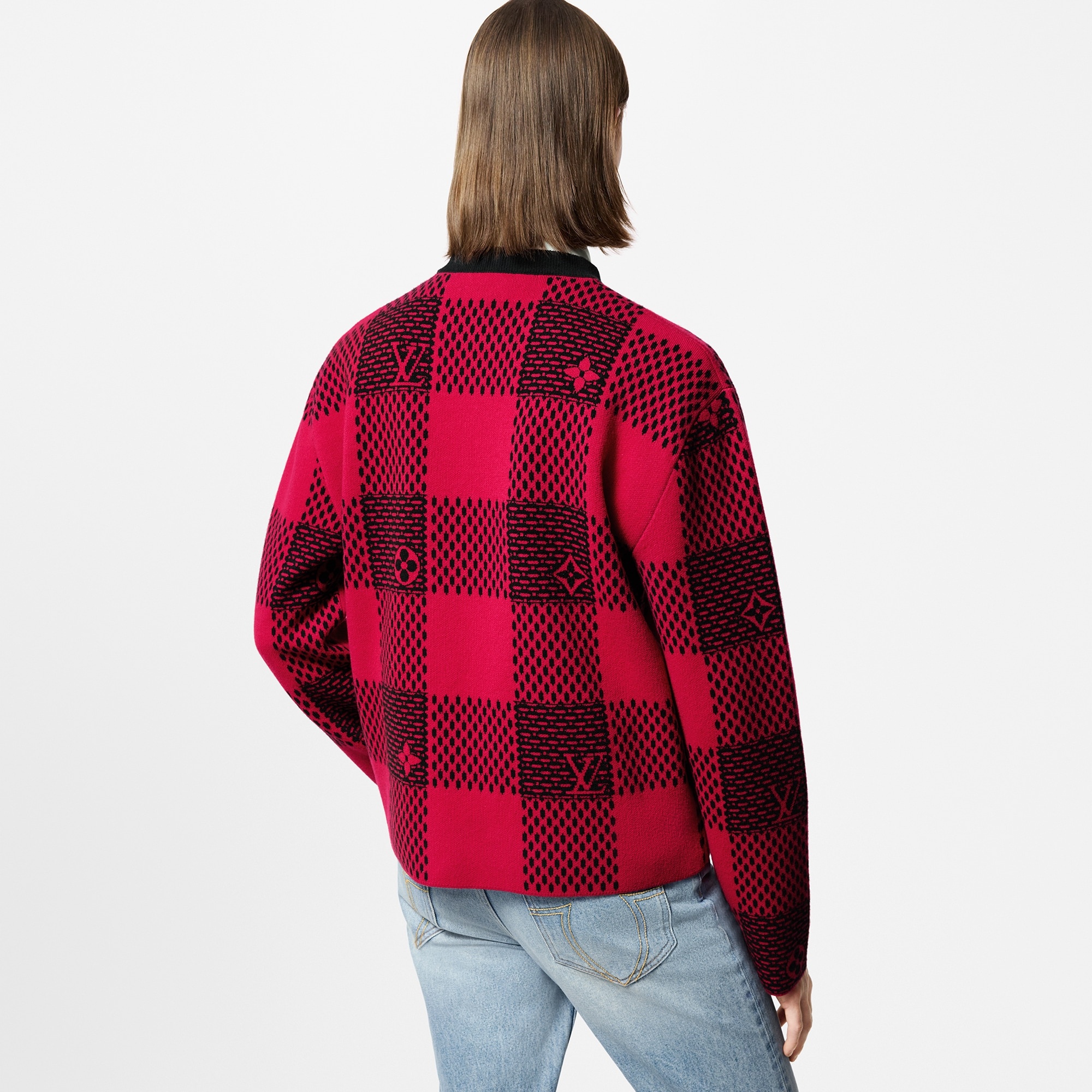 Damier Wool Crewneck - 5