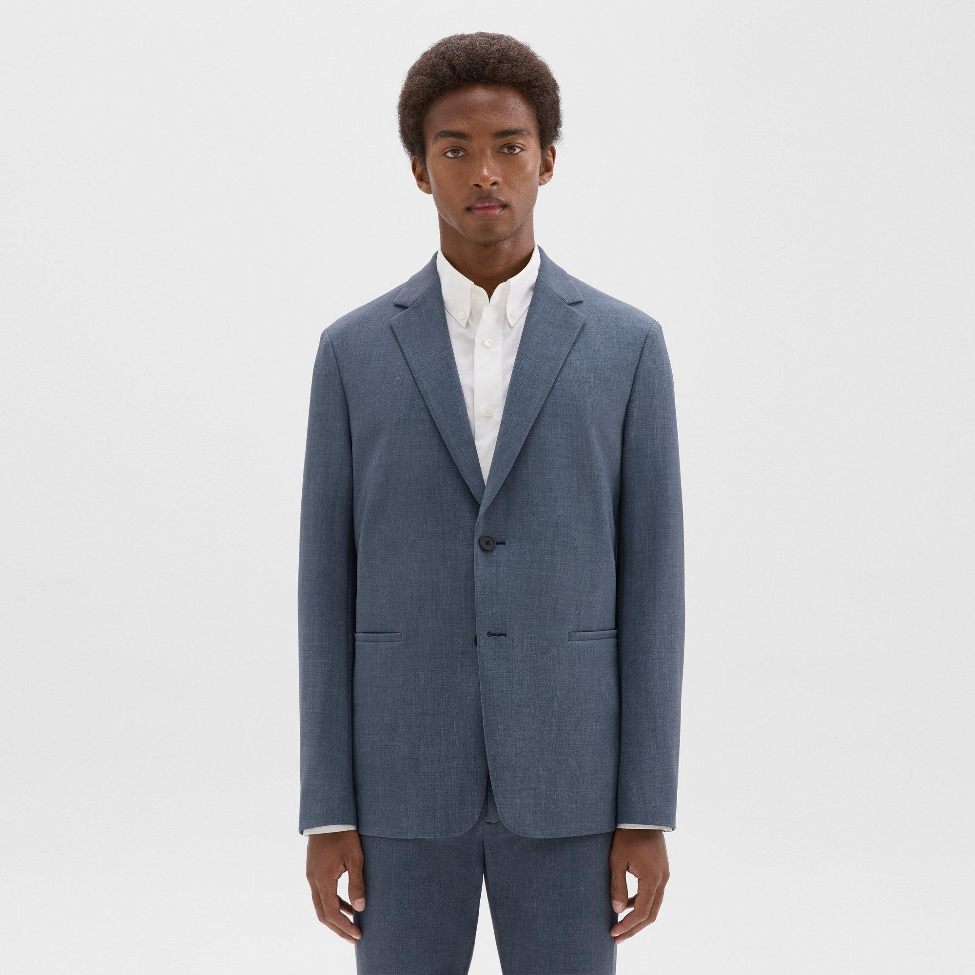Clinton Blazer in Printed Precision Ponte - 2