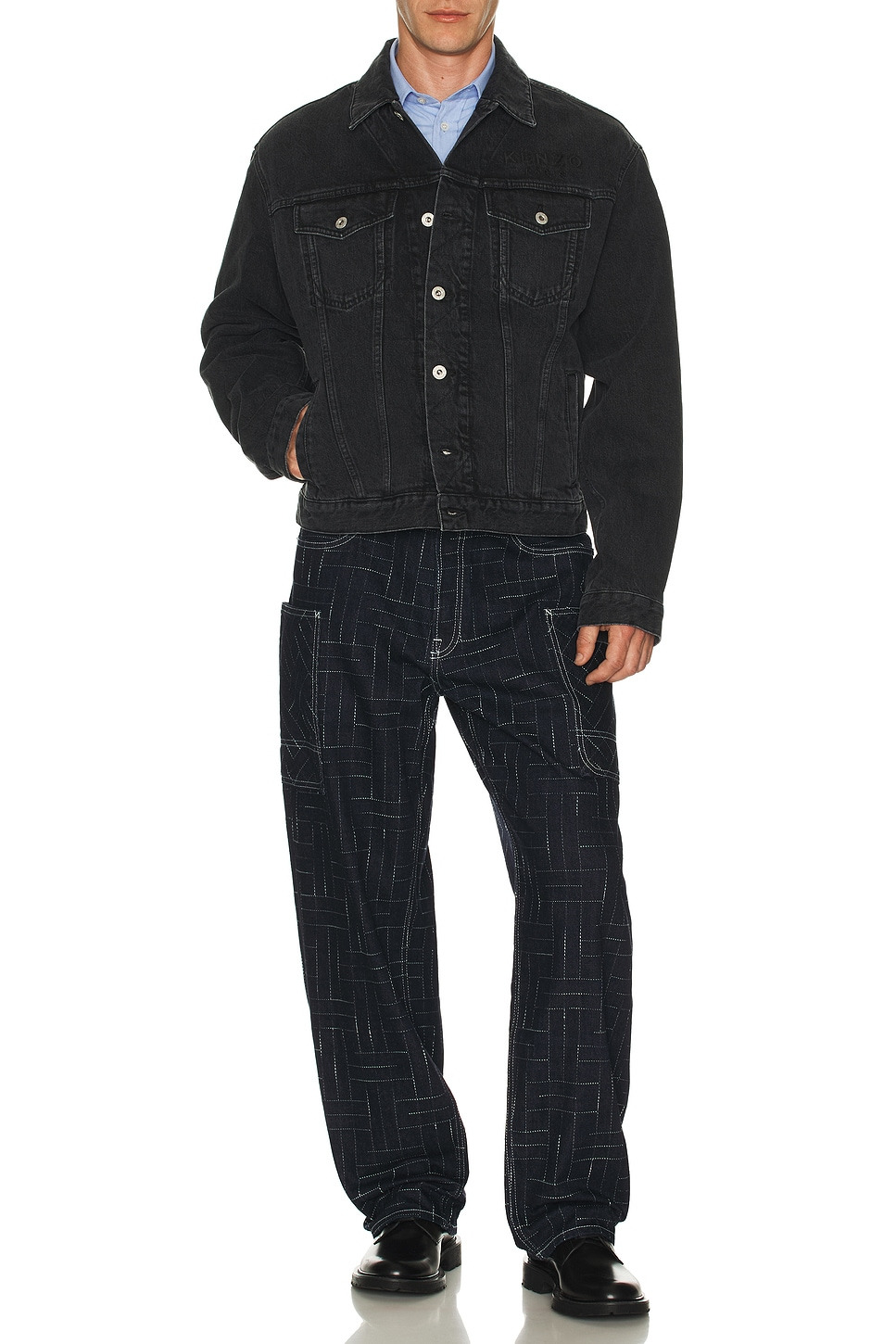 Boke Flower Trucker Jacket - 4