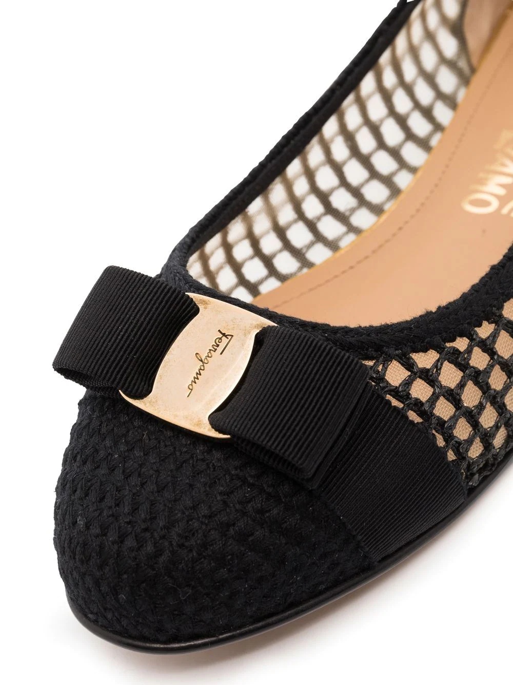 Varina bow-embellished balleria shoes - 2