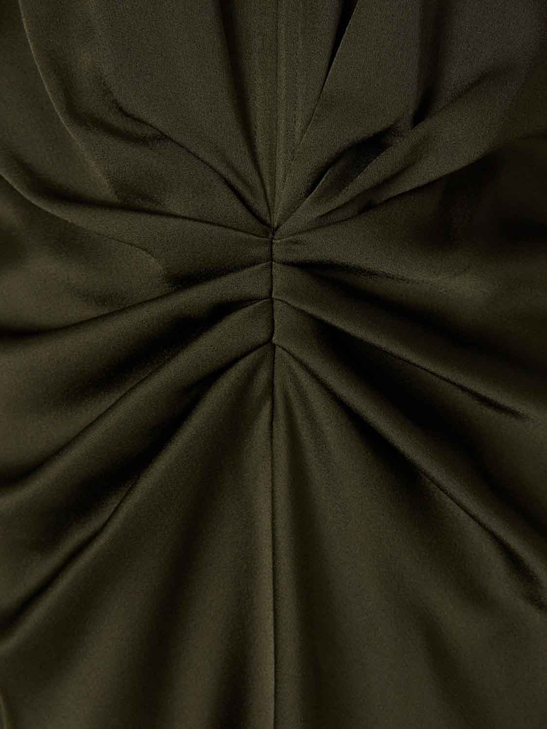 DRAPED MIDI DRESS - 3