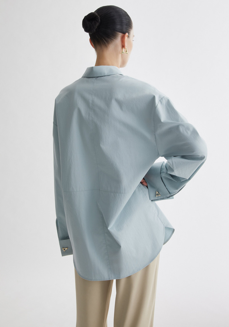 FRANCIS Oversized poplin shirt 5
