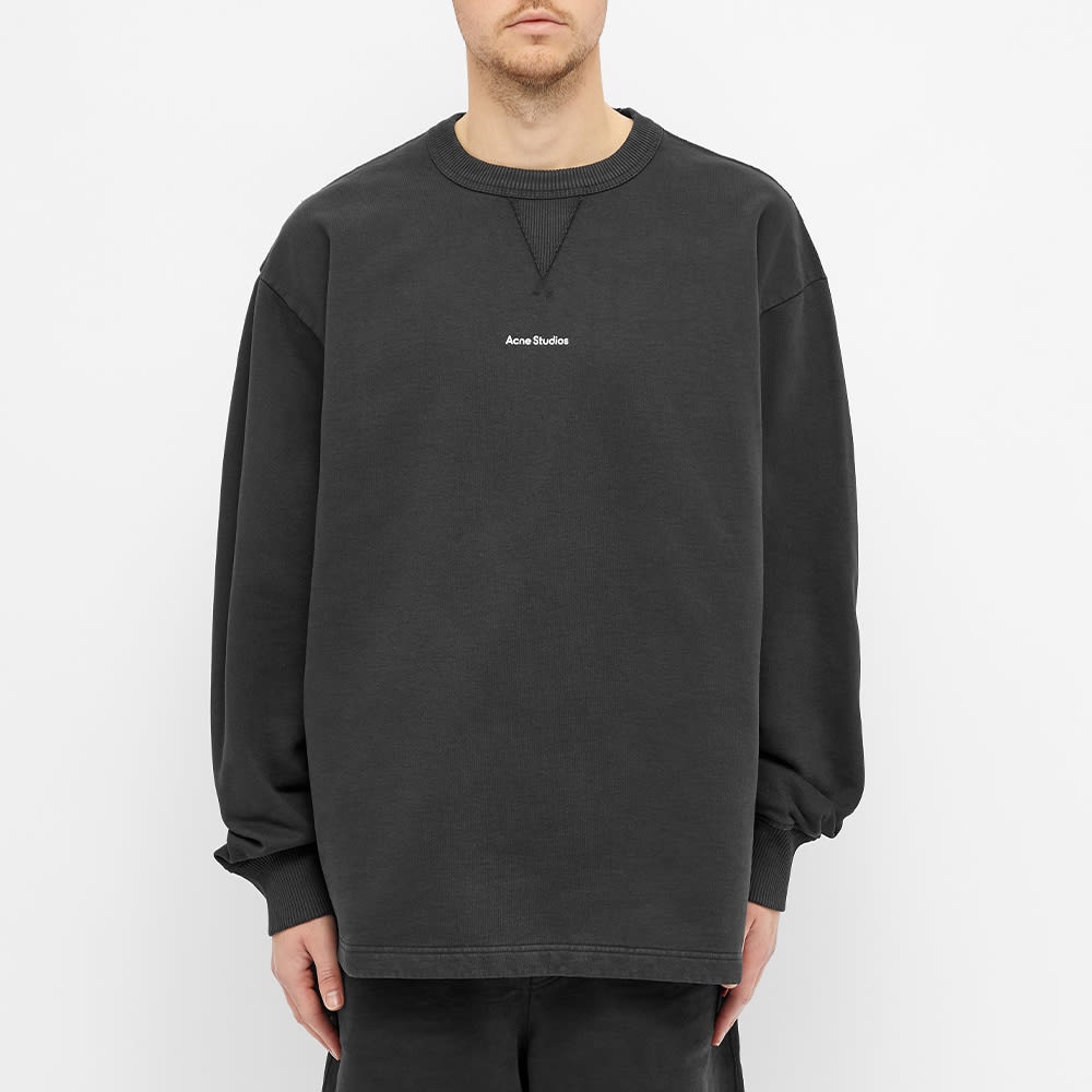 Acne Studios Fin Stamp Crew Sweat - 3