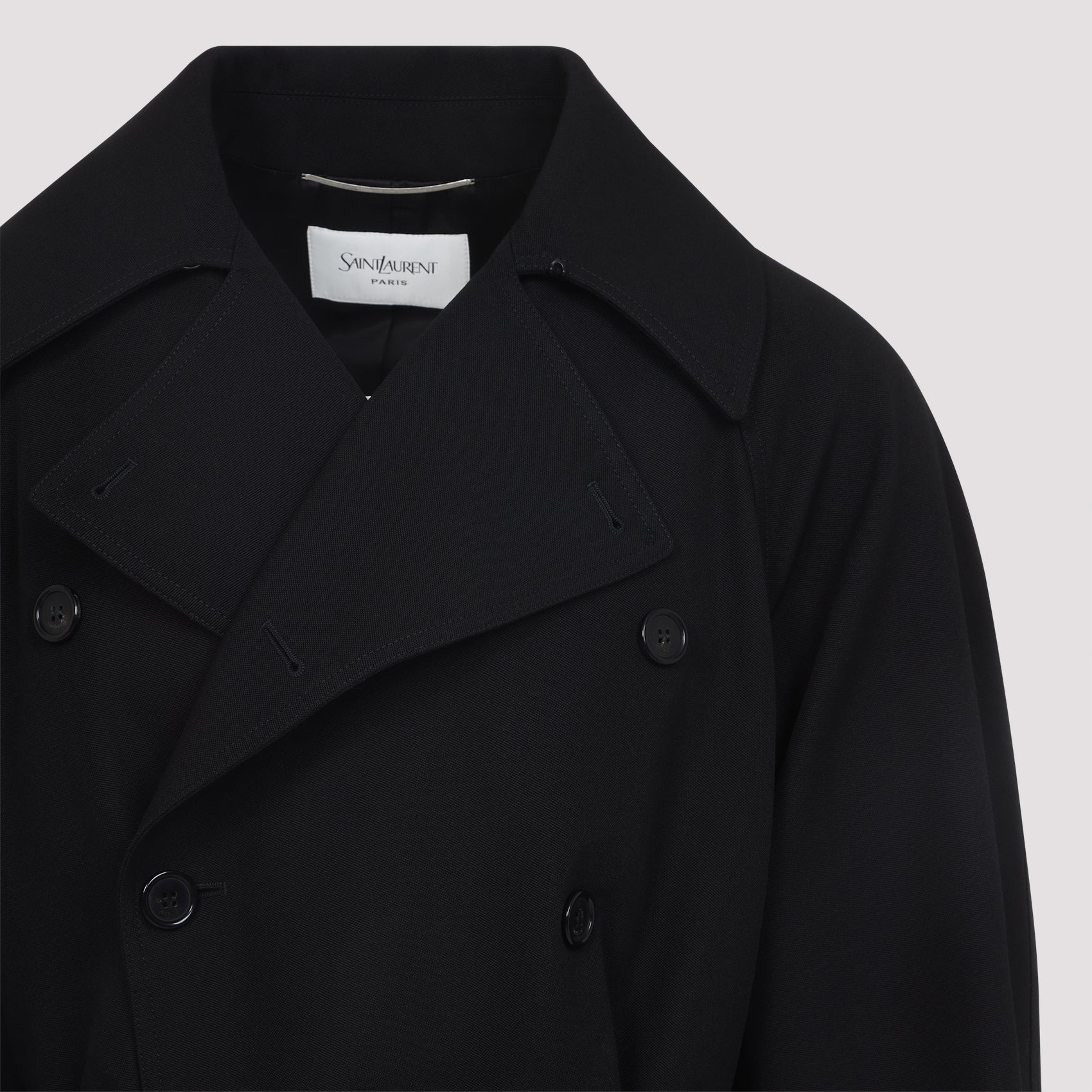Saint Laurent Wool Coat Men - 4