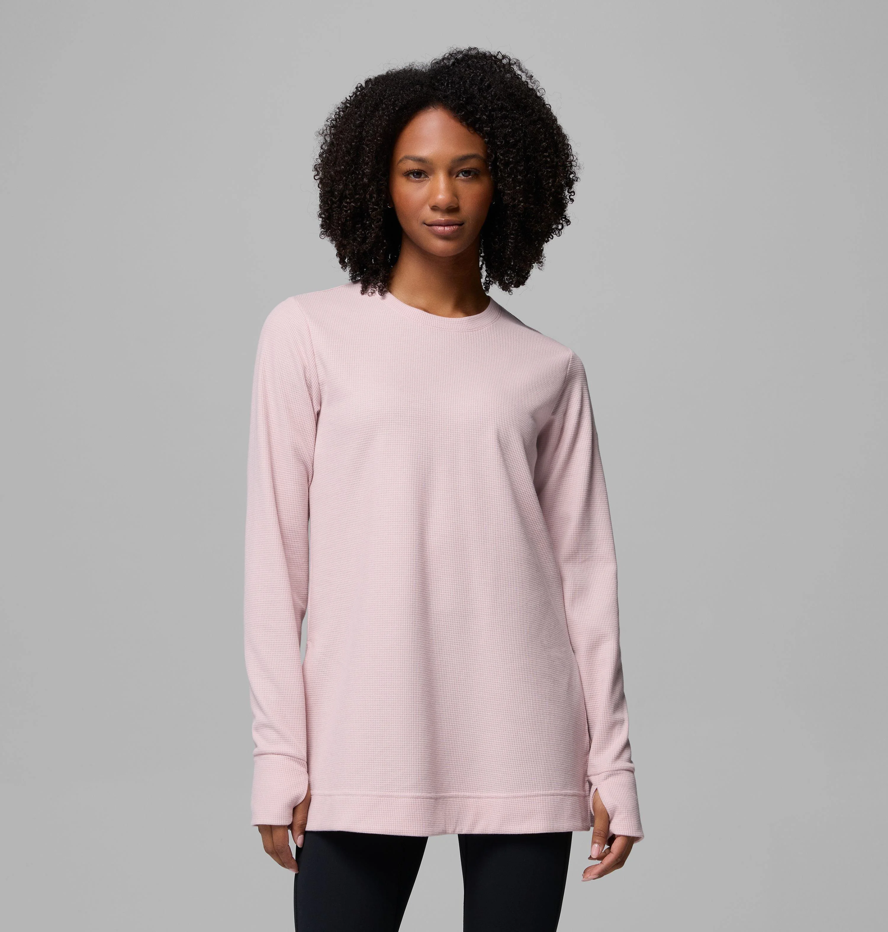 Women's Holly Hideaway Waffle Tunic - 1
