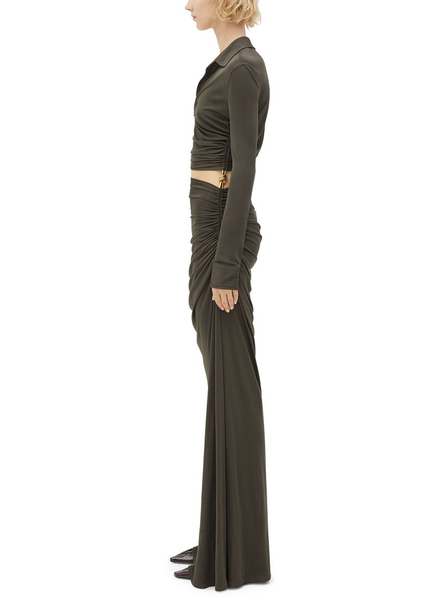 Long flowing dress in viscose - 6