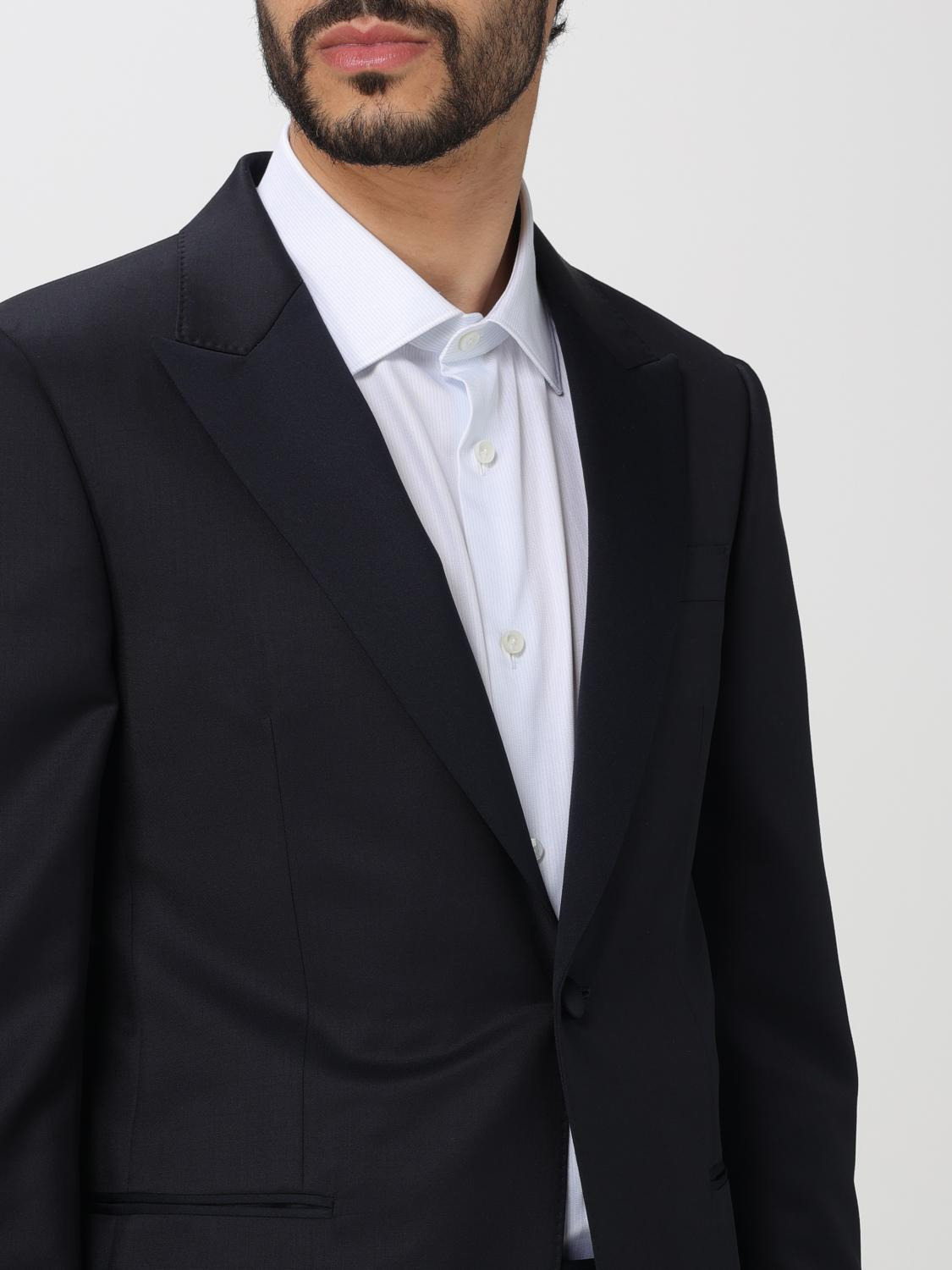 Zegna Suit Men Navy - 5