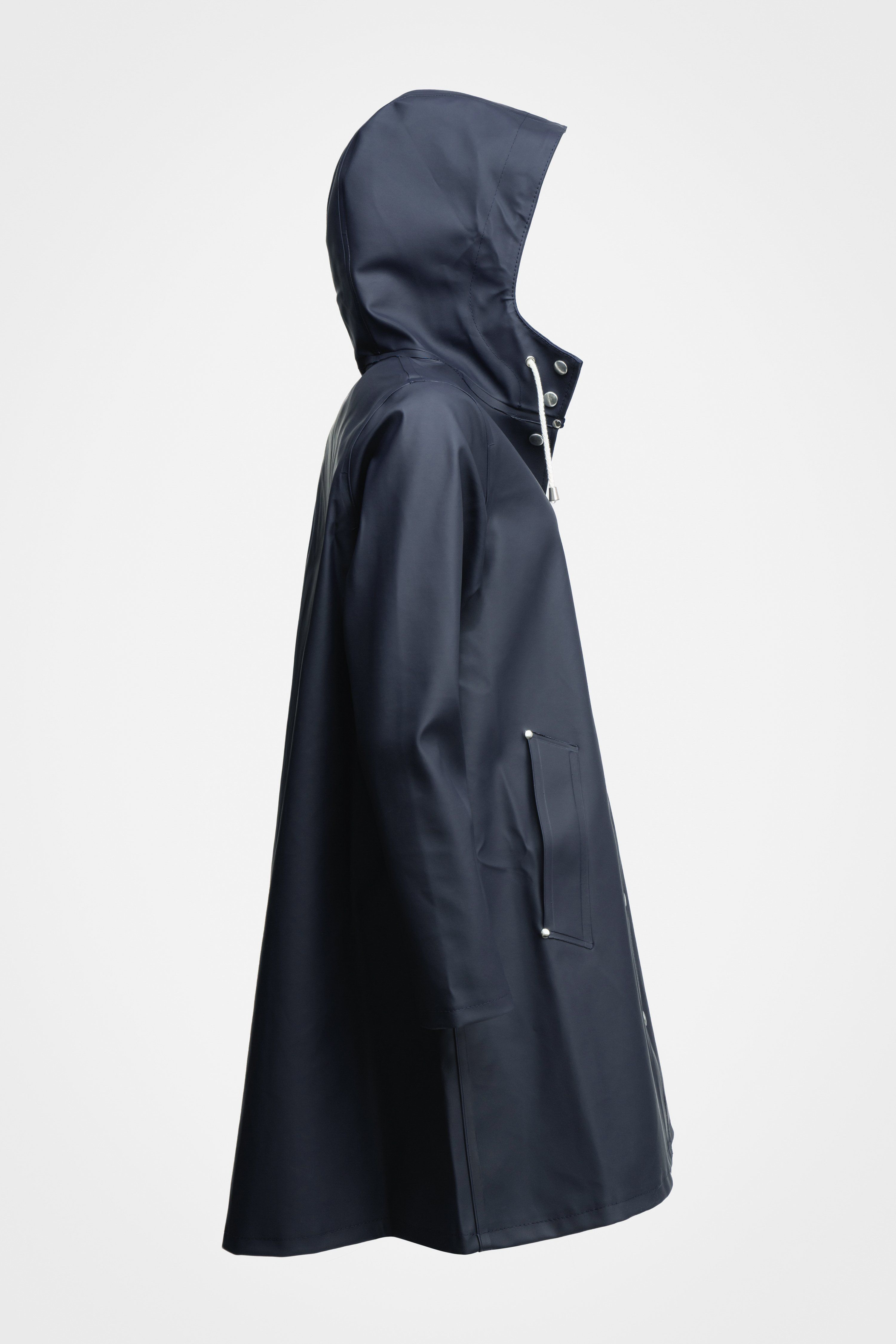 Mosebacke Raincoat Navy - 7