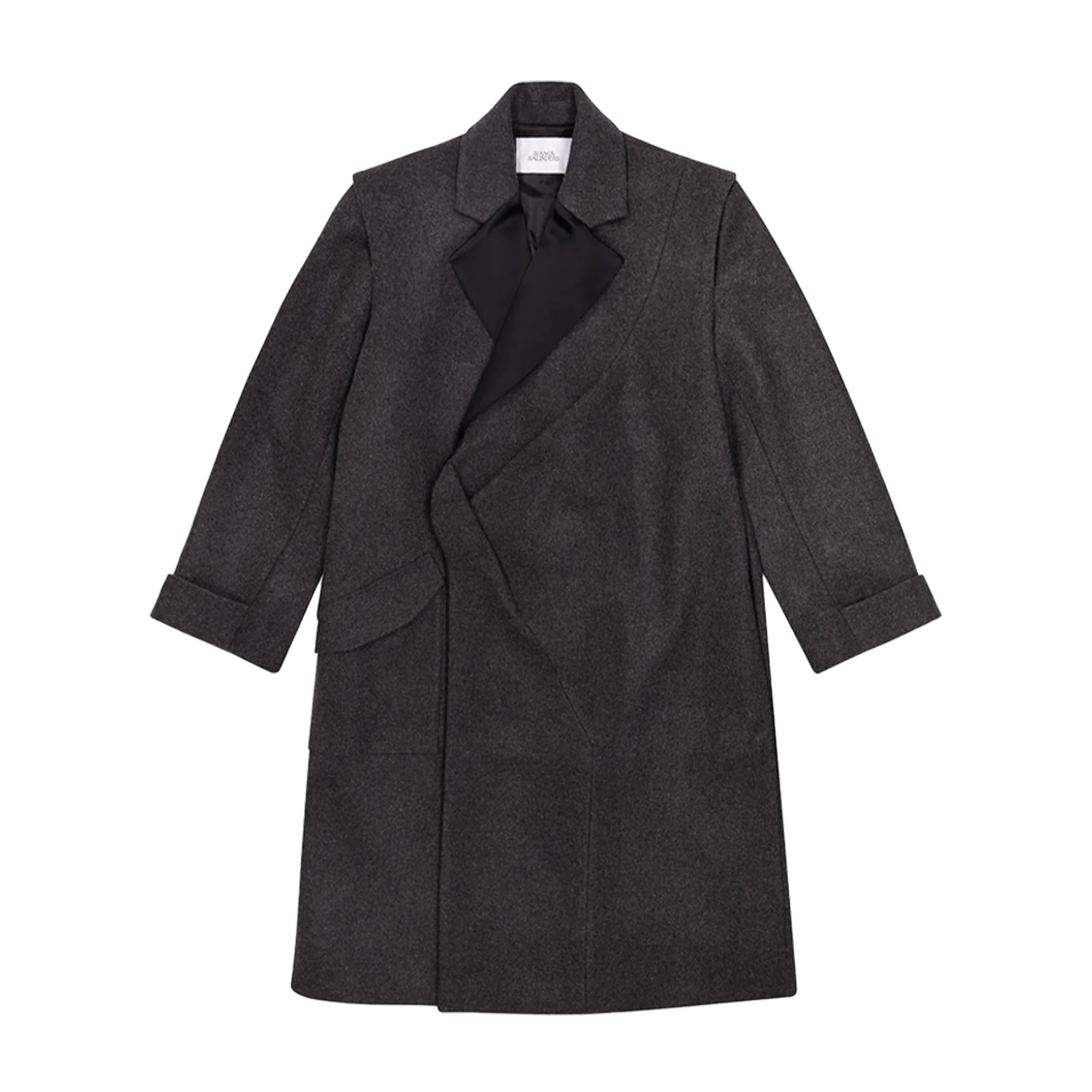 Bianca Saunders Shettle Coat Black - 1